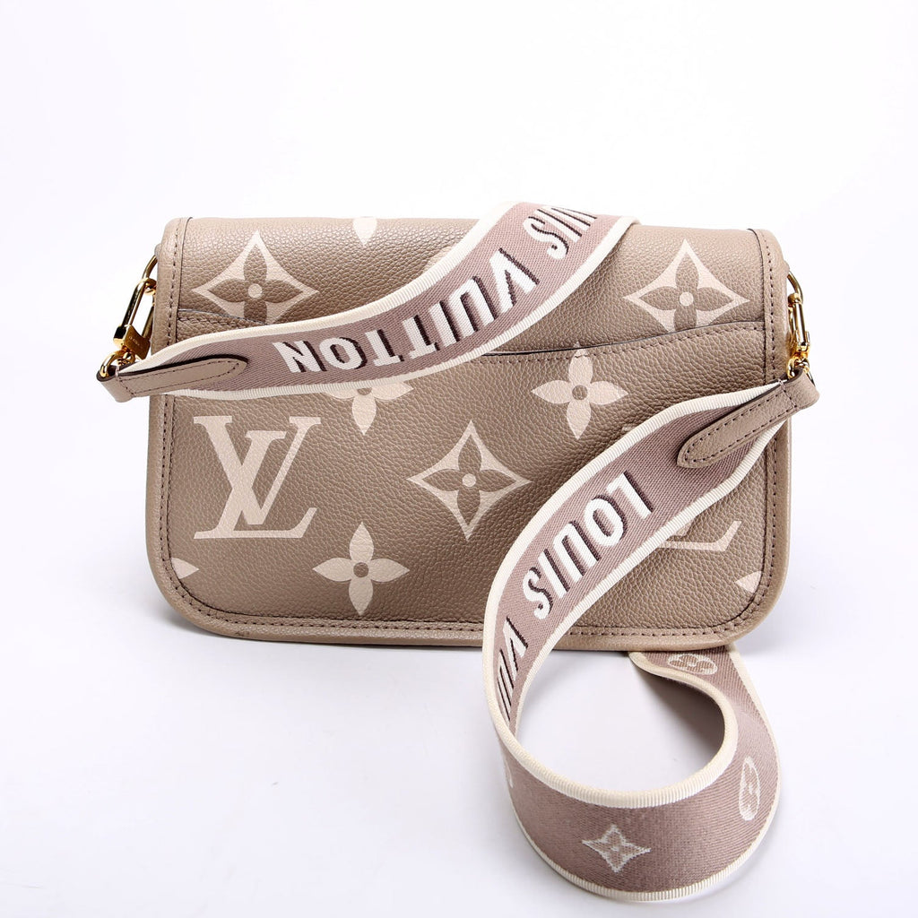Louis Vuitton Diane Bicolor Empreinte Turtledove