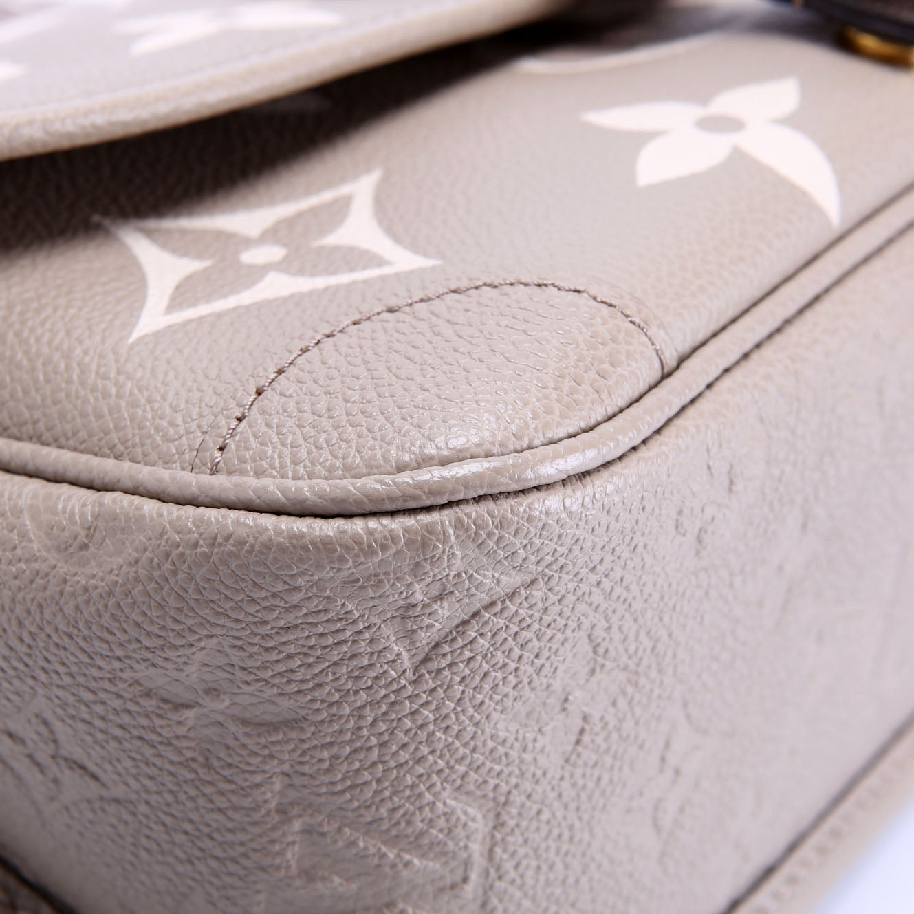 Louis Vuitton Diane Bicolor Empreinte Turtledove