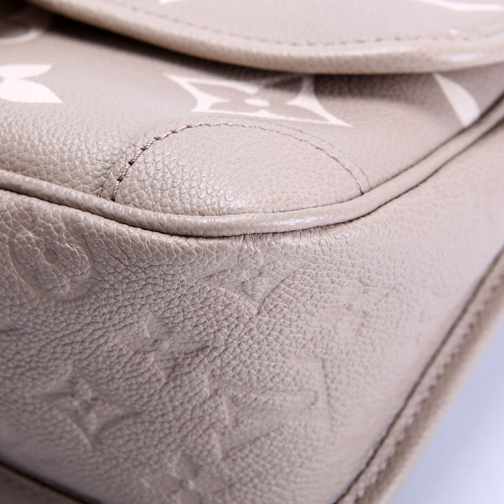 Louis Vuitton Diane Bicolor Empreinte Turtledove