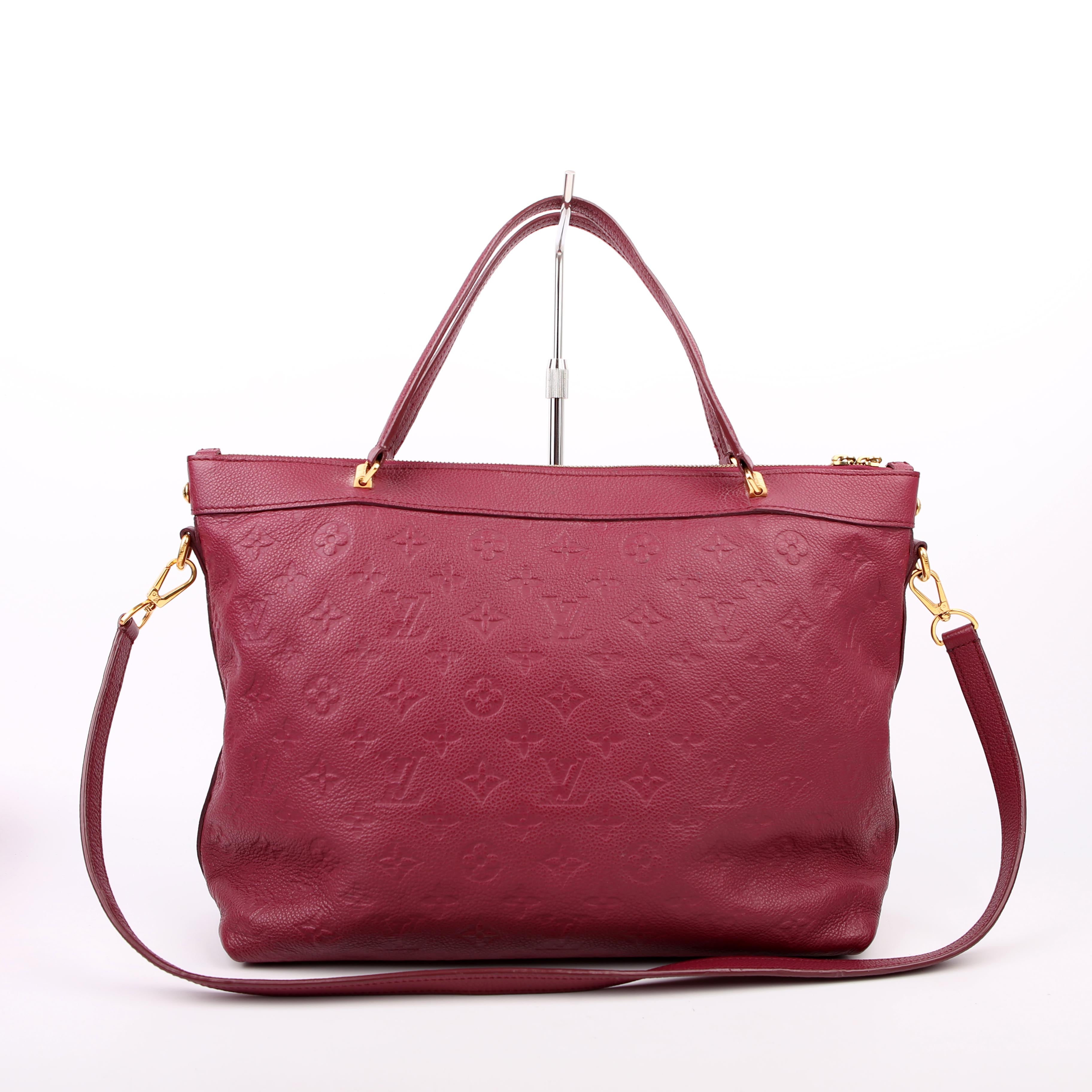 Louis Vuitton Bastille MM Empreinte Berry