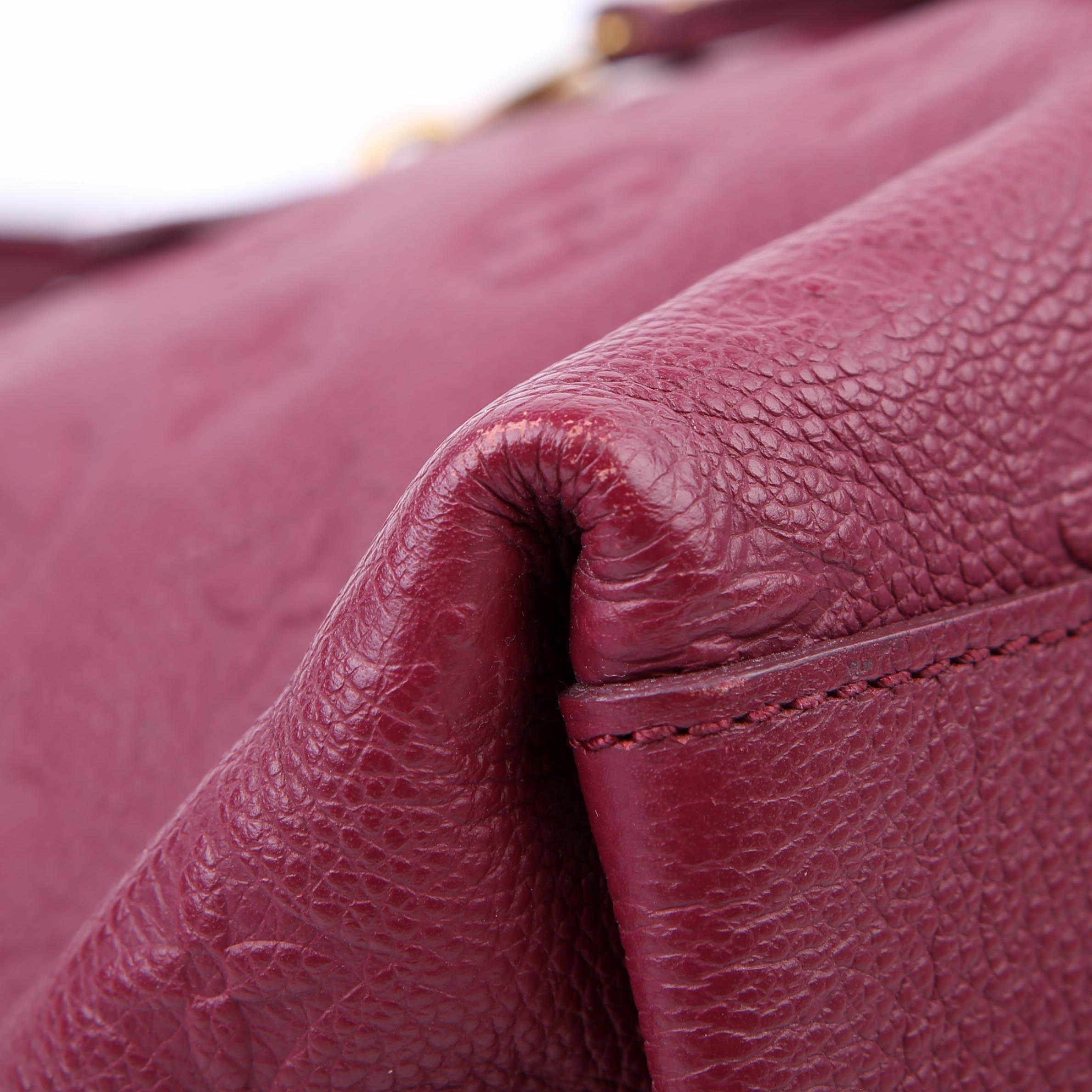 Louis Vuitton Bastille MM Empreinte Berry