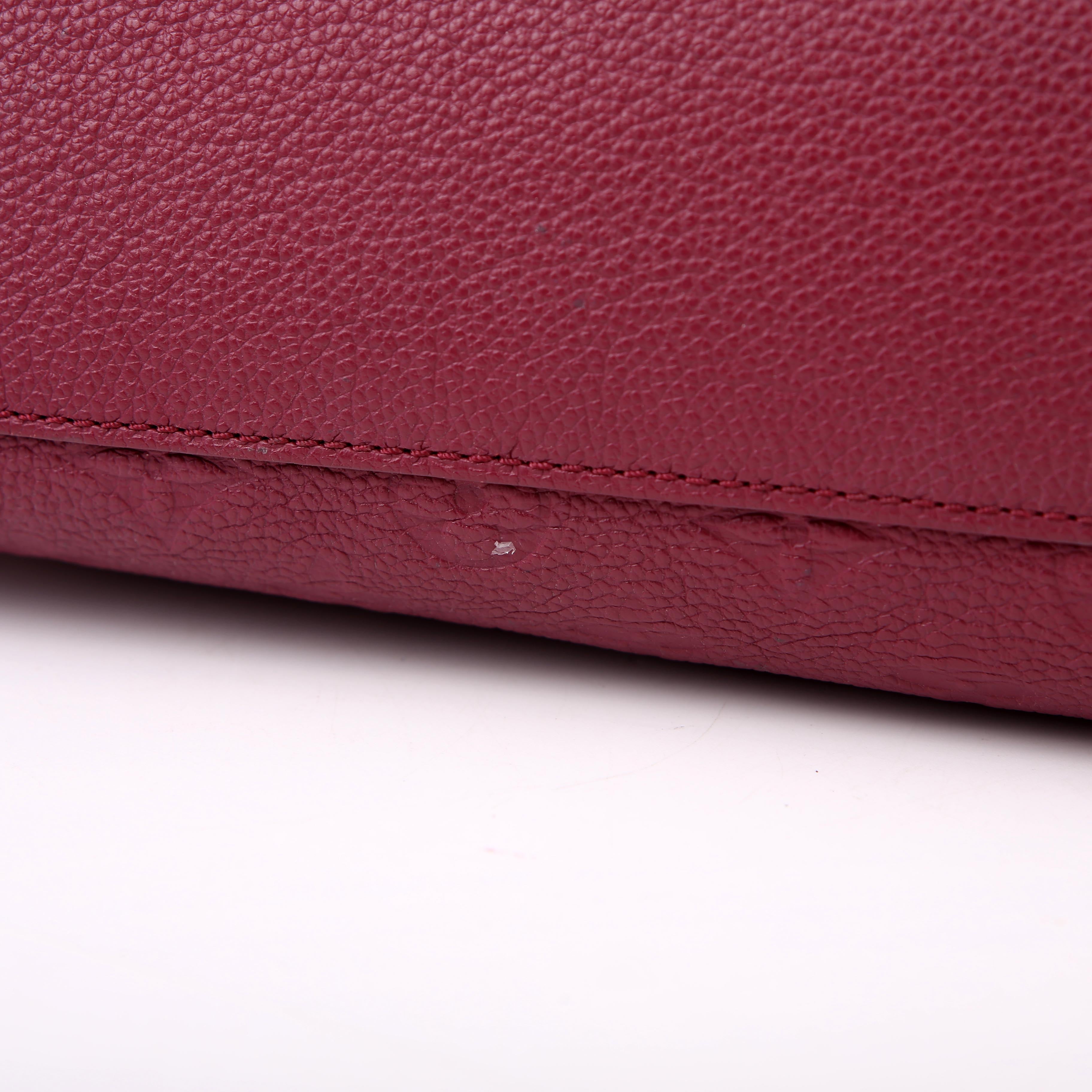 Louis Vuitton Bastille MM Empreinte Berry