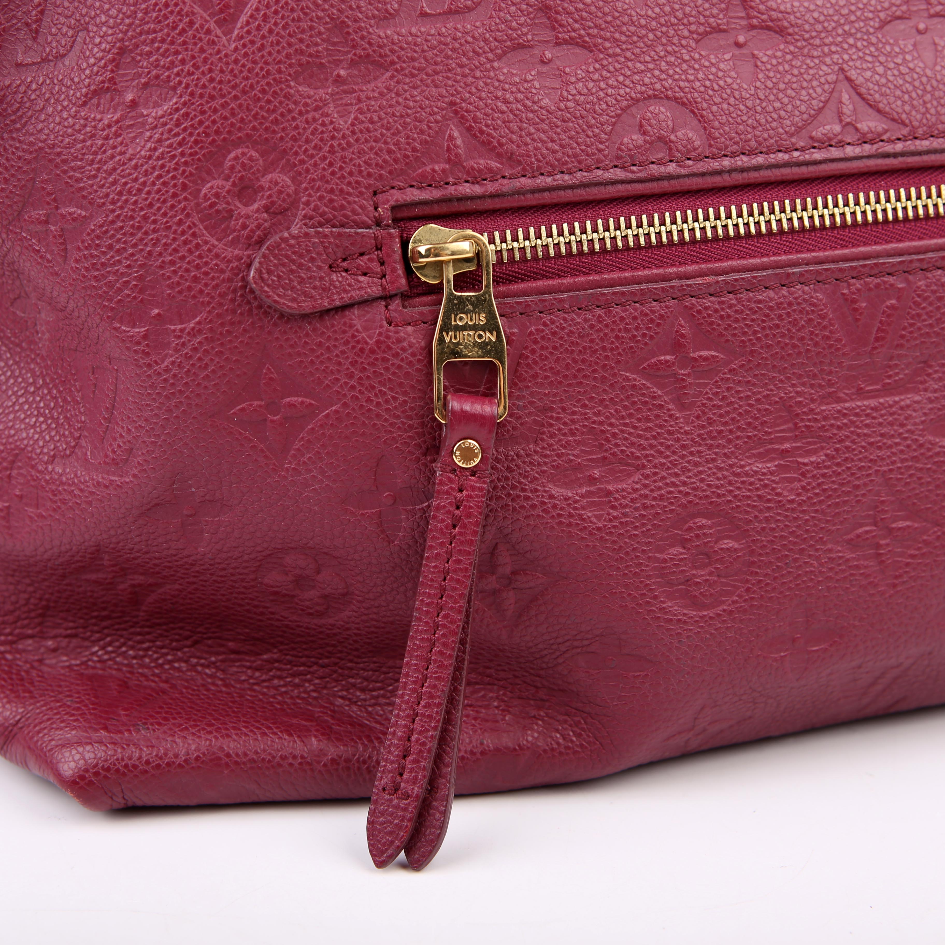 Louis Vuitton Bastille MM Empreinte Berry
