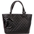 Chanel Cambon Ligne Large Tote Black