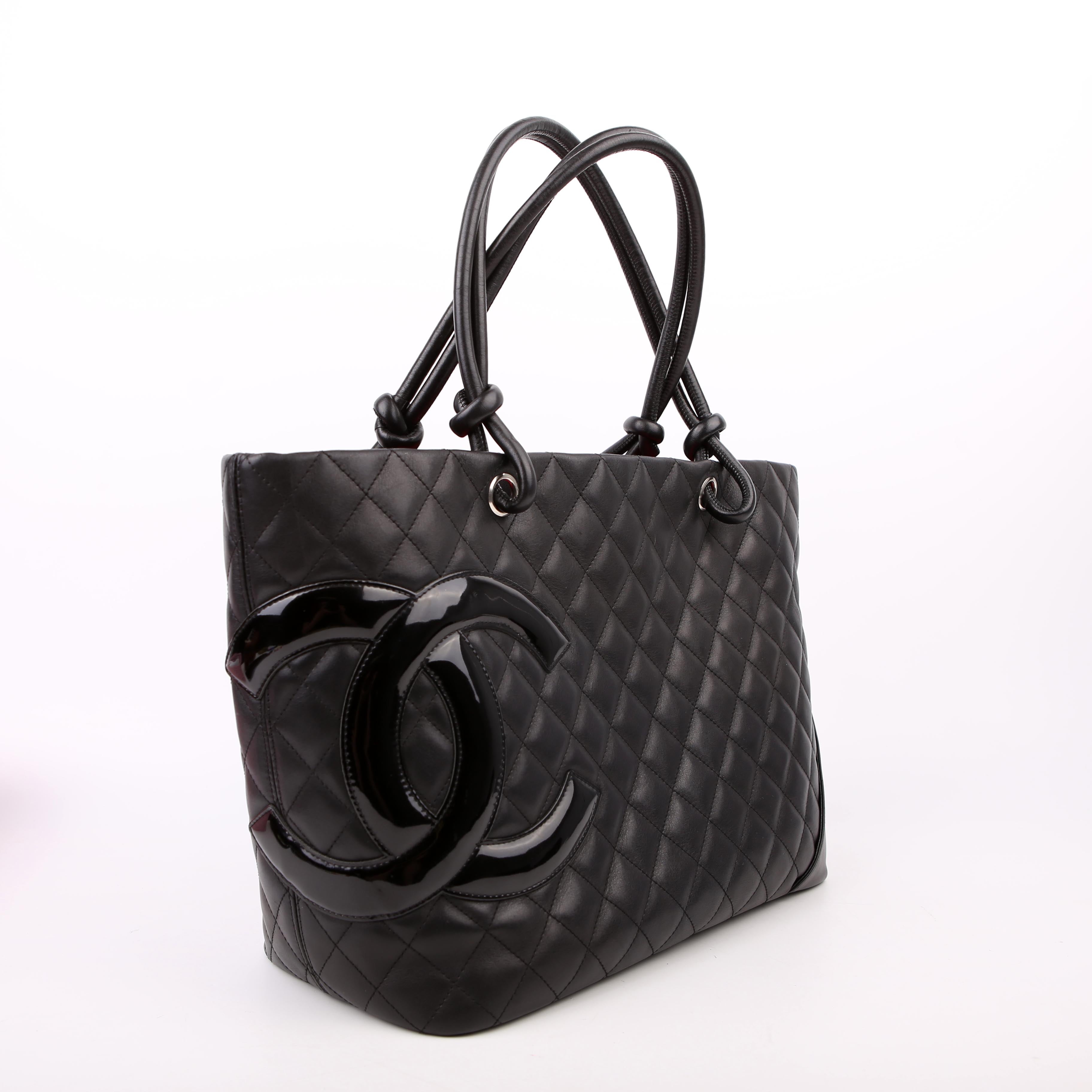 Chanel Cambon Ligne Large Tote Black