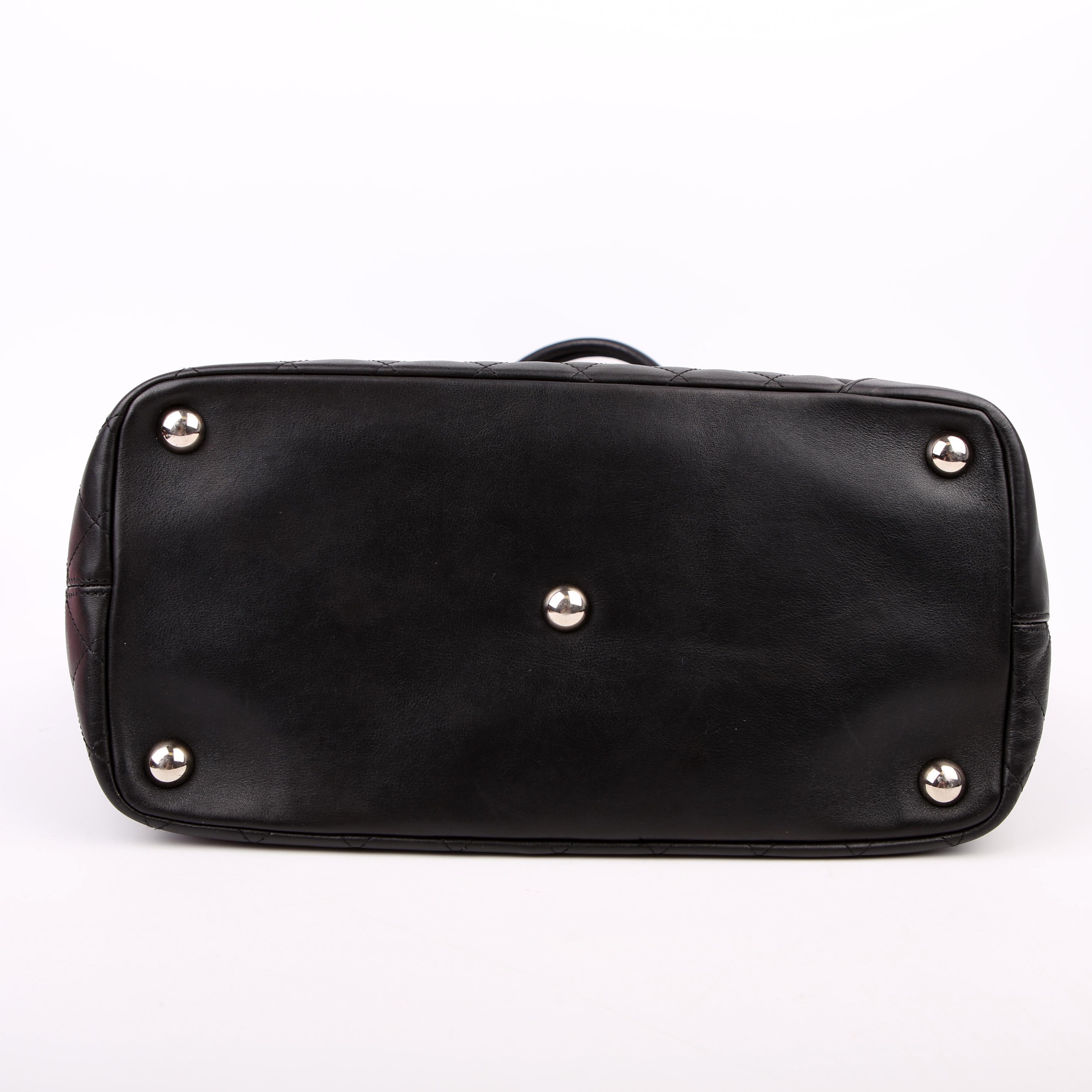 Chanel Cambon Ligne Large Tote Black