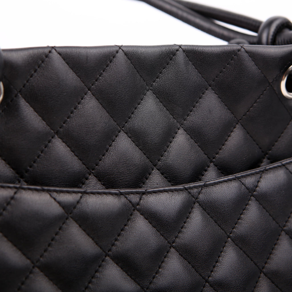 Chanel Cambon Ligne Large Tote Black