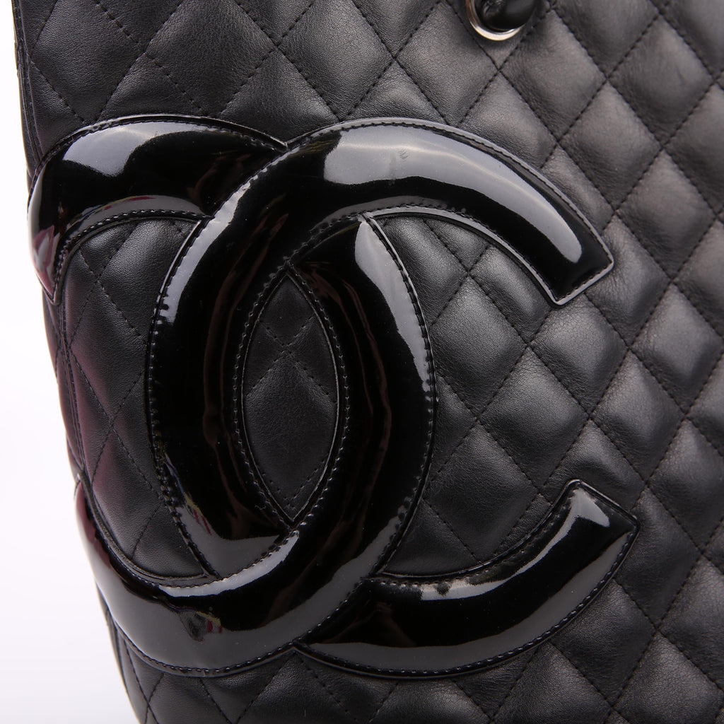 Chanel Cambon Ligne Large Tote Black