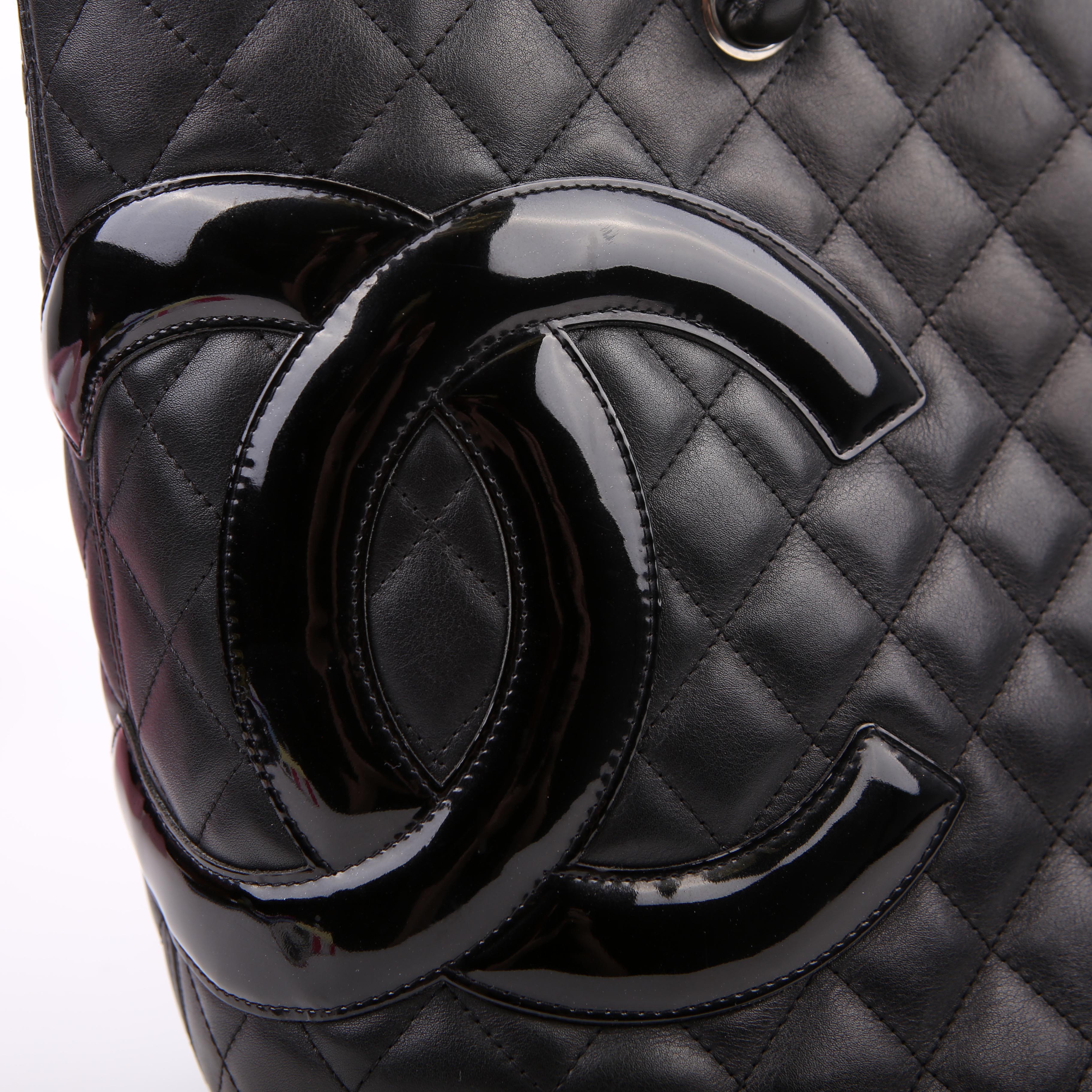 Chanel Cambon Ligne Large Tote Black