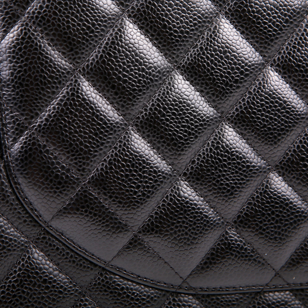 Chanel Classic Flap Maxi Caviar 17-20M Black