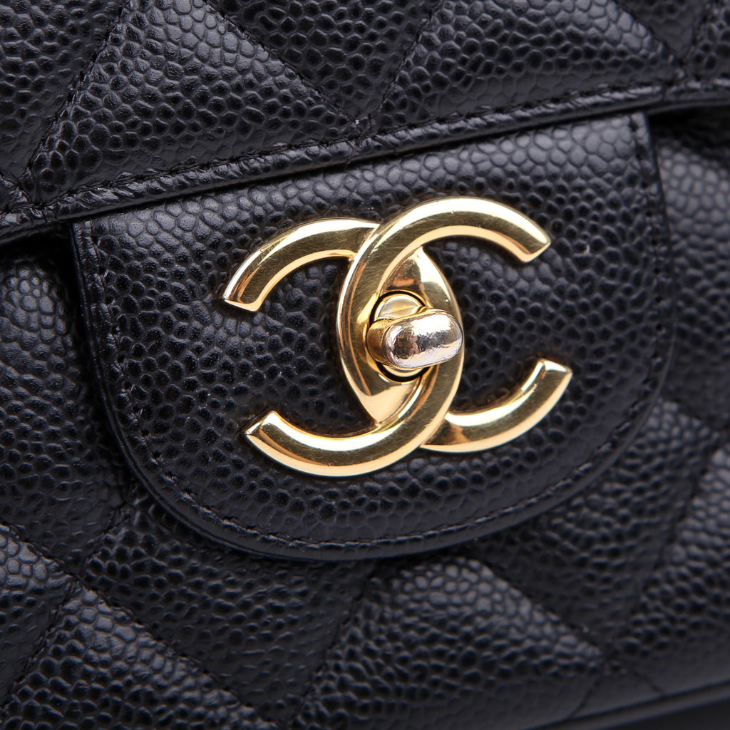 Chanel Classic Flap Maxi Caviar 17-20M Black