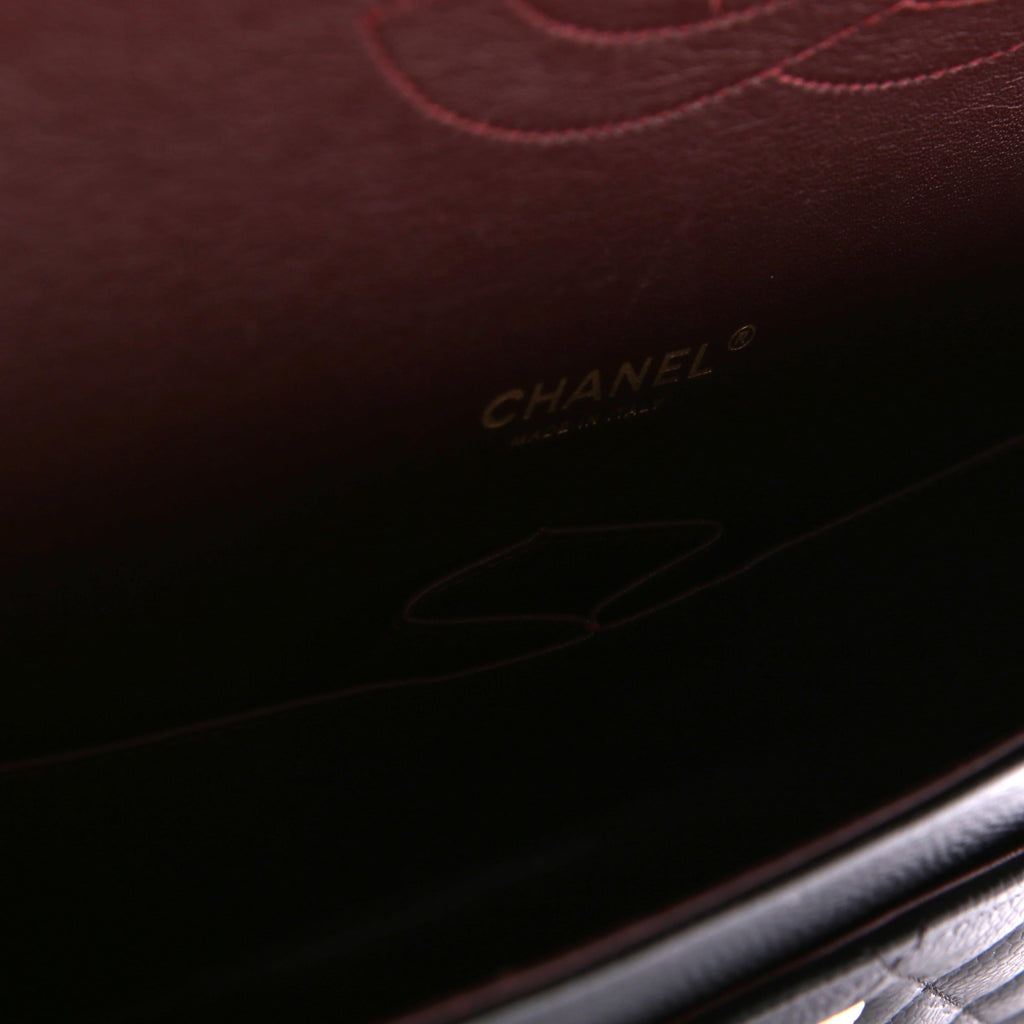 Chanel Classic Flap Maxi Caviar 17-20M Black