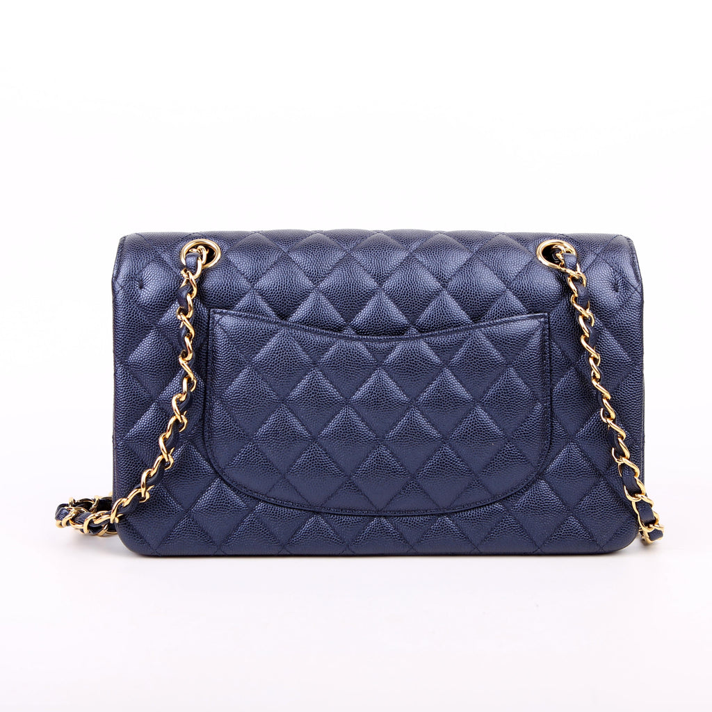 Chanel Classic Flap Medium Caviar 29-31M Navy
