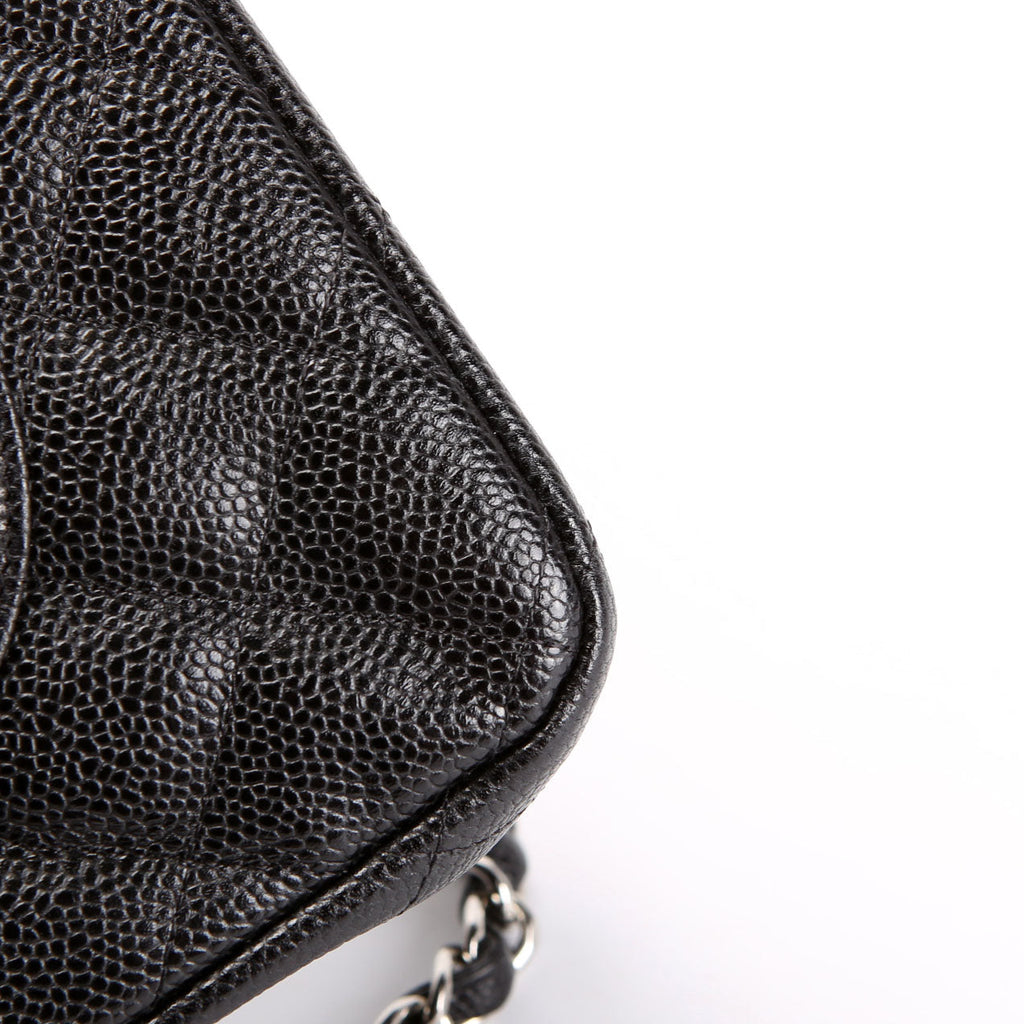 Chanel Classic Flap Jumbo Caviar 23M Black