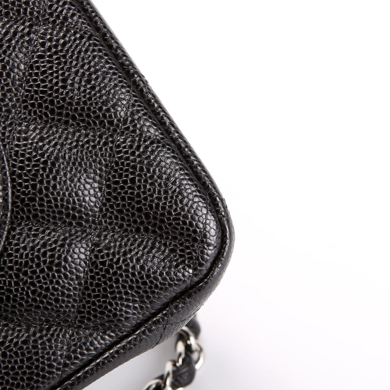 Chanel Classic Flap Jumbo Caviar 23M Black