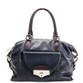 Louis Vuitton Sac Louis Boston Bag Calfskin Blue