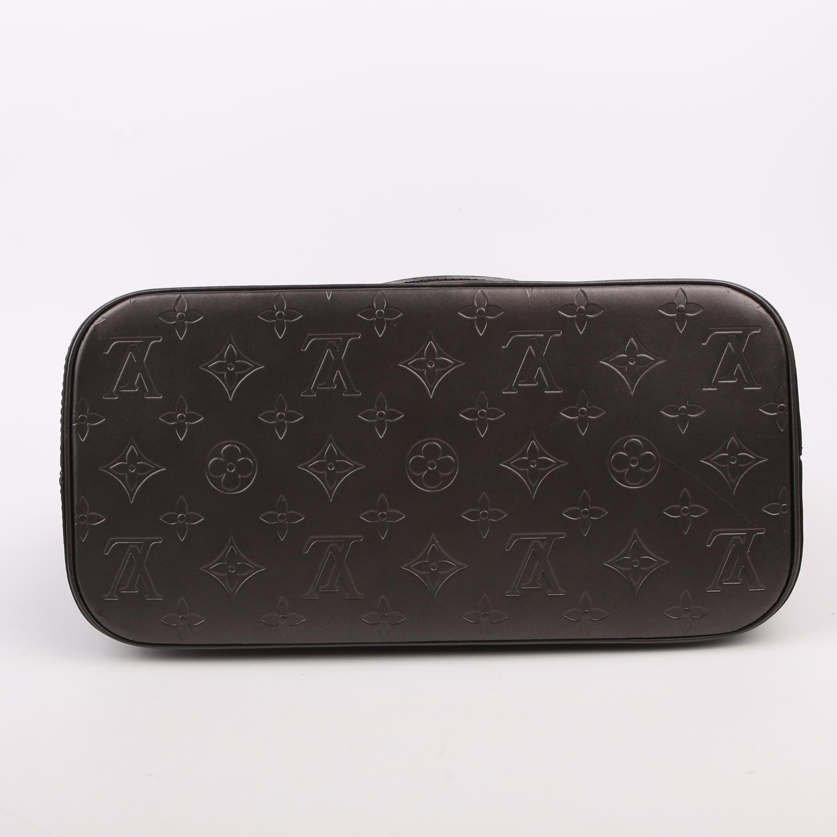 Louis Vuitton Stockton Monogram Matte Leather Gray