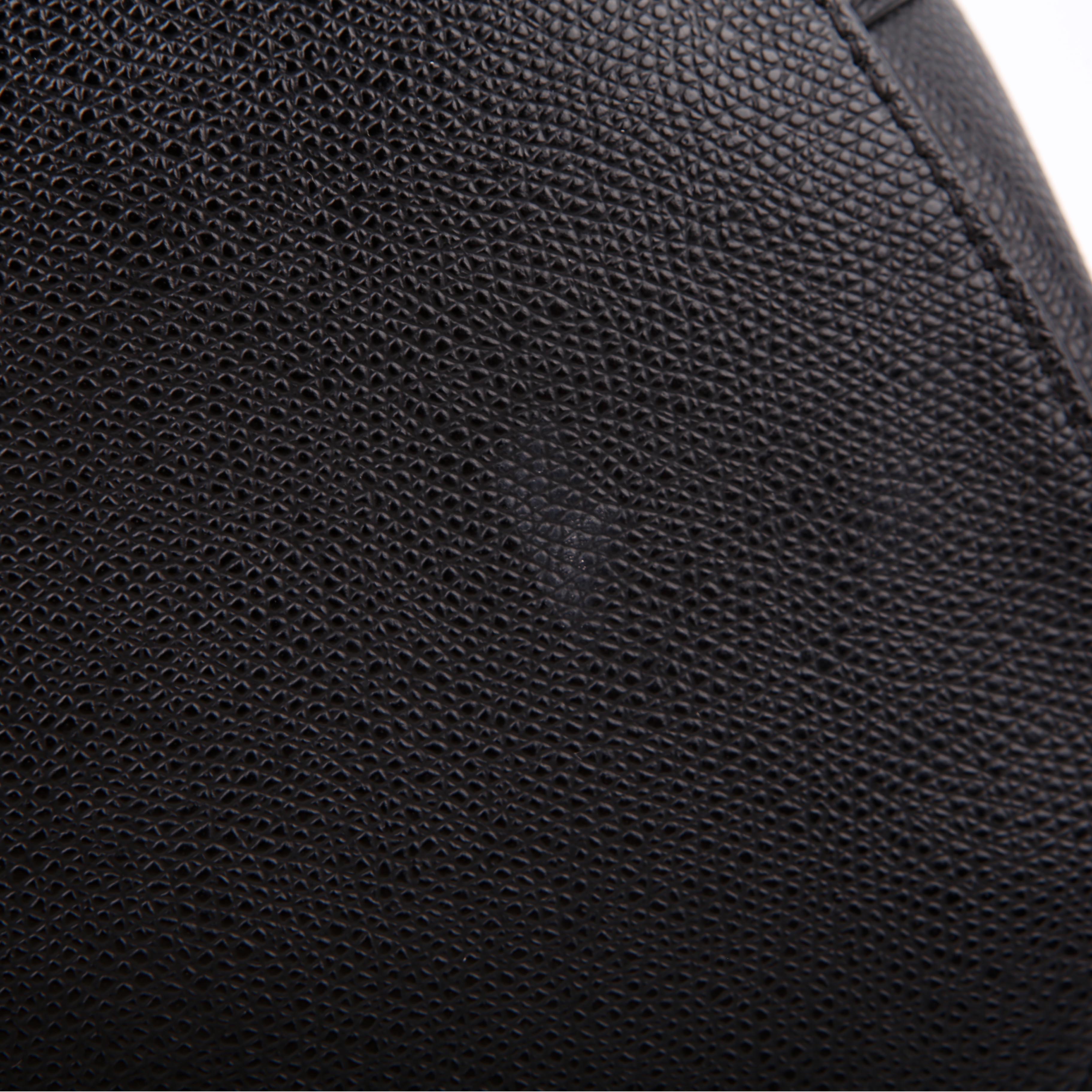 Christian Dior Saddle Bag Leather Black