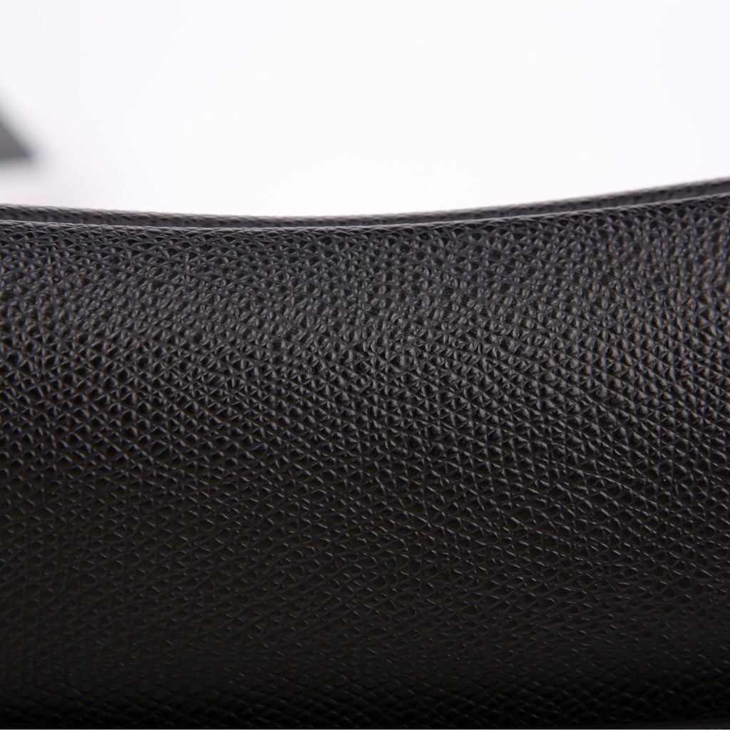 Christian Dior Saddle Bag Leather Black