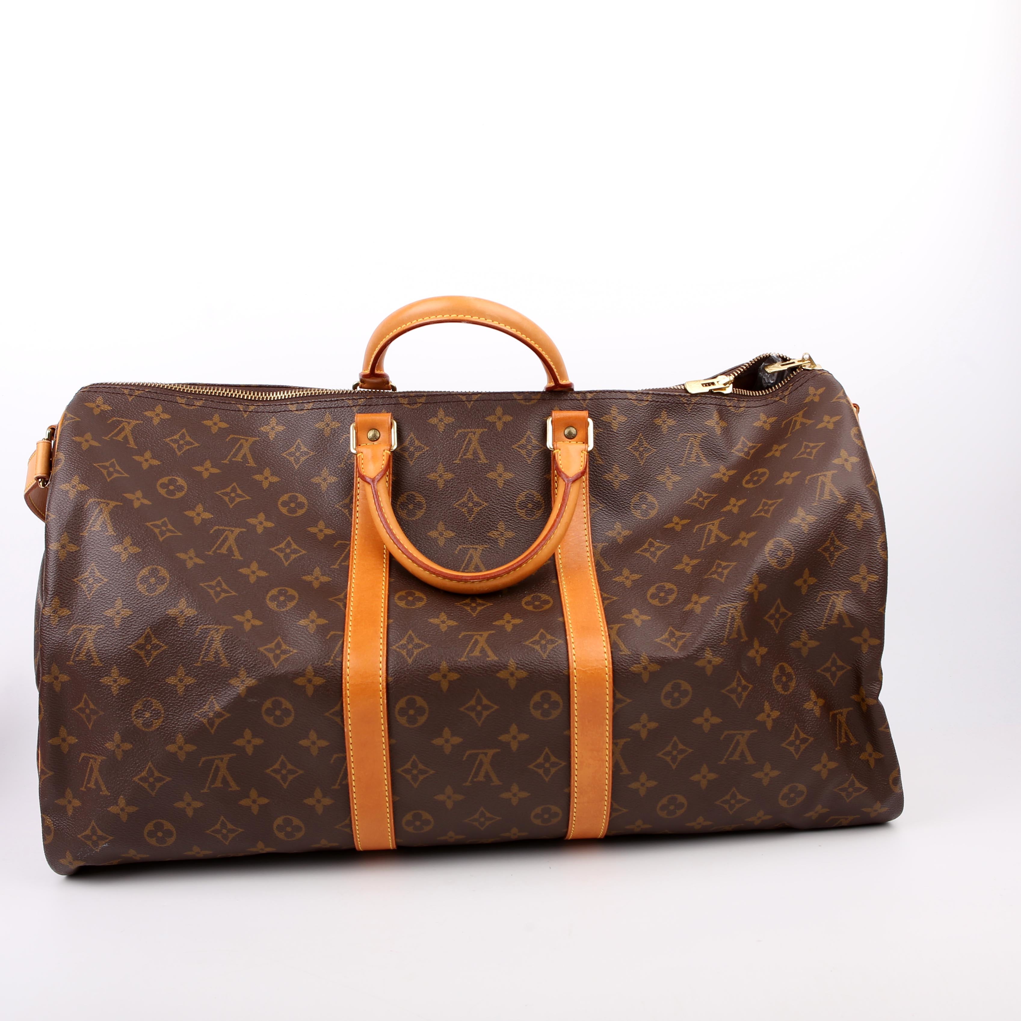 Louis Vuitton Keepall 55 Bandouliere Monogram