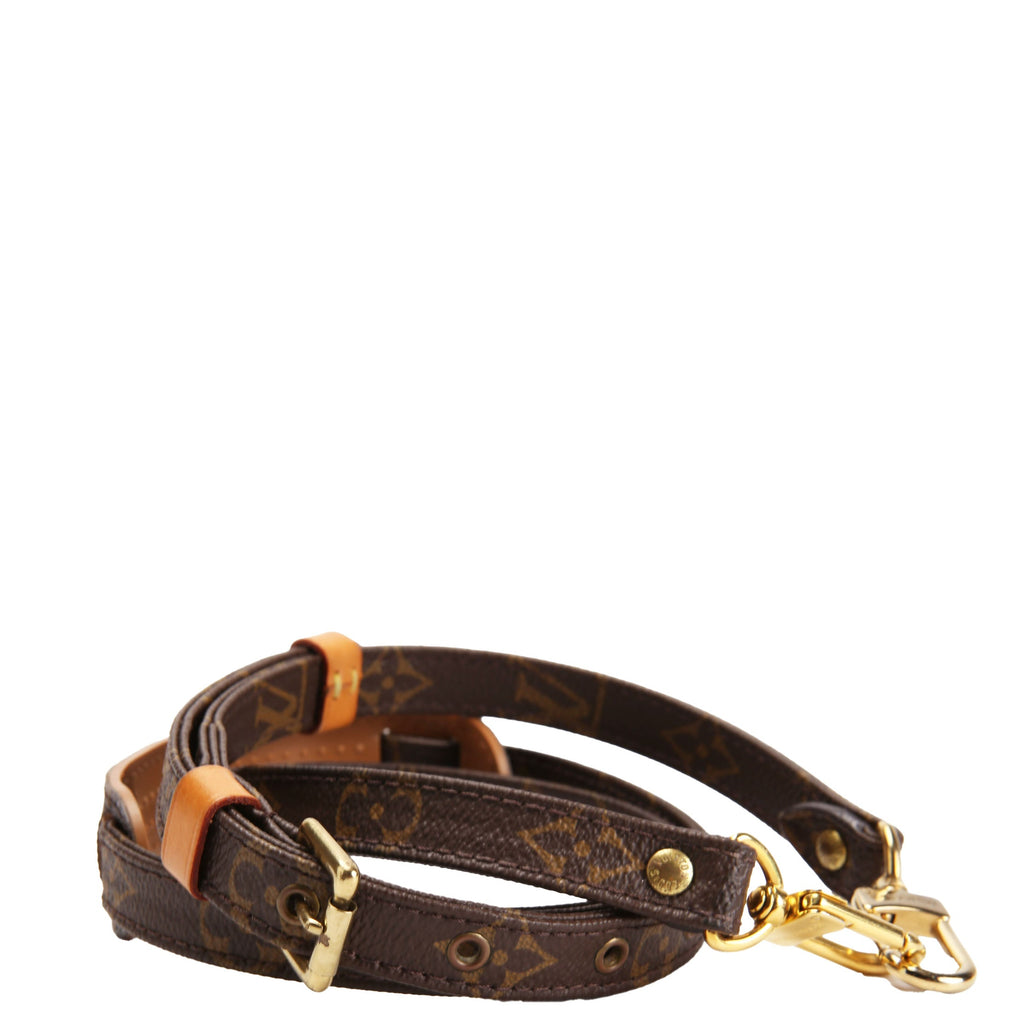 Louis Vuitton 16MM Adjustable Shoulder Monogram Canvas Strap