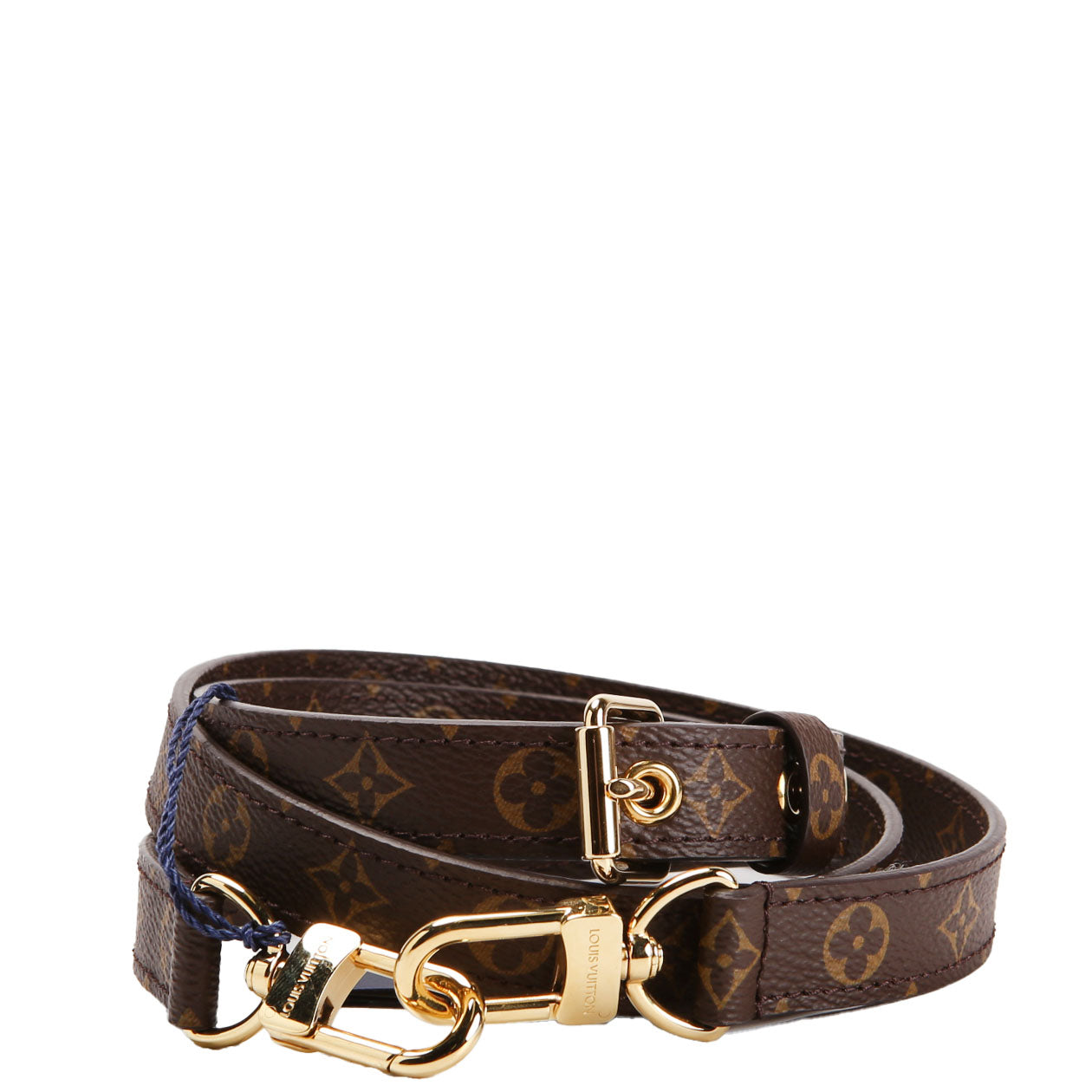 Louis Vuitton 20MM Adjustable Shoulder Monogram Canvas Strap