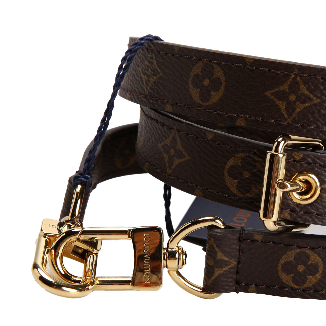 Louis Vuitton 20MM Adjustable Shoulder Monogram Canvas Strap