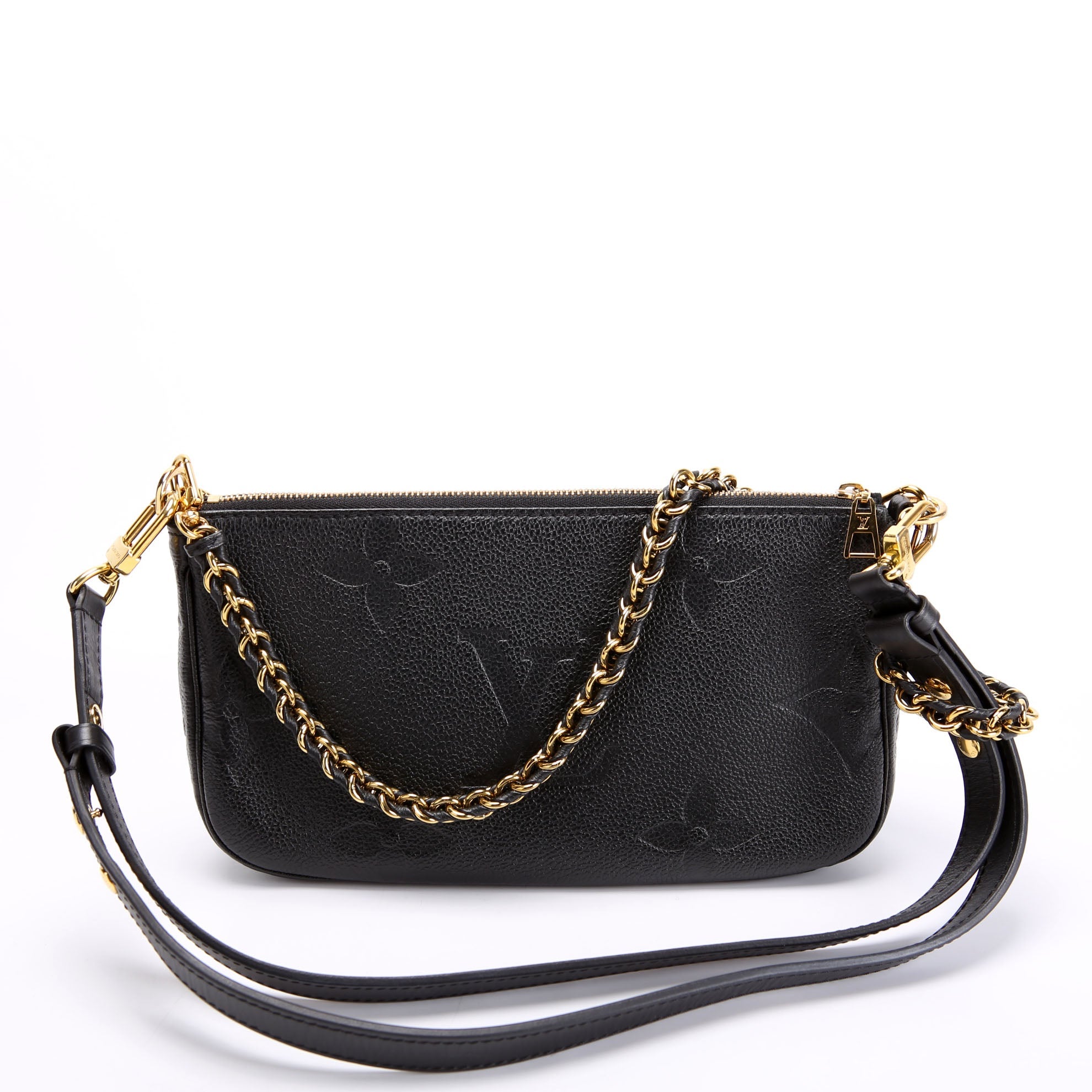 Louis Vuitton Multi Pochette Empreinte Black