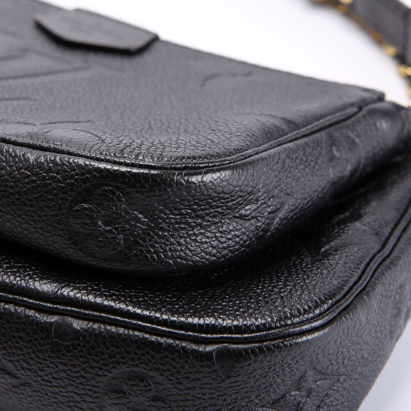 Louis Vuitton Multi Pochette Empreinte Black