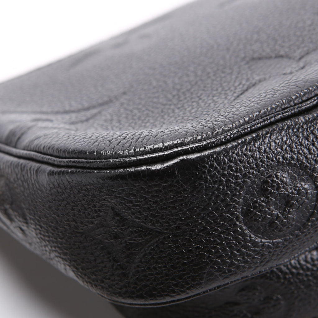 Louis Vuitton Multi Pochette Empreinte Black