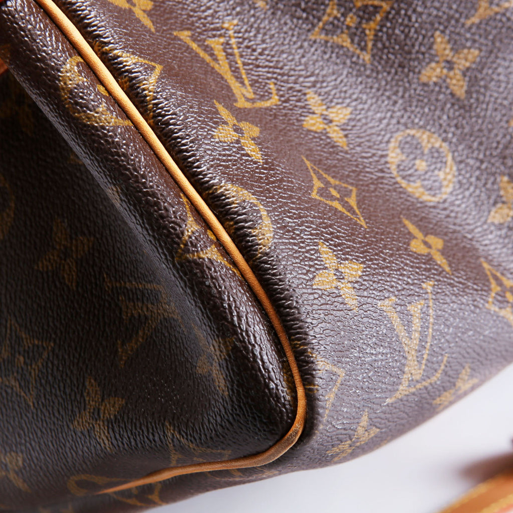 Louis Vuitton Keepall 55 Monogram Bandouliere Brown