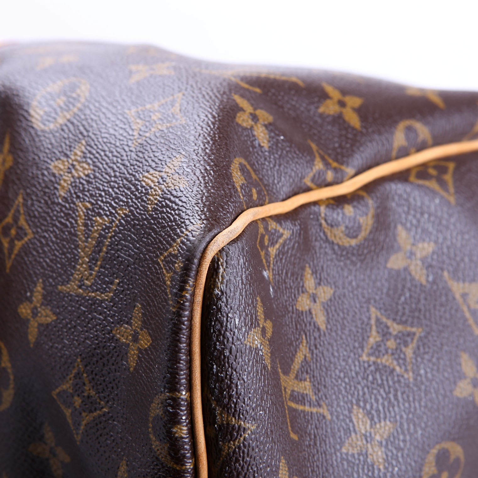 Louis Vuitton Keepall 55 Monogram Bandouliere Brown
