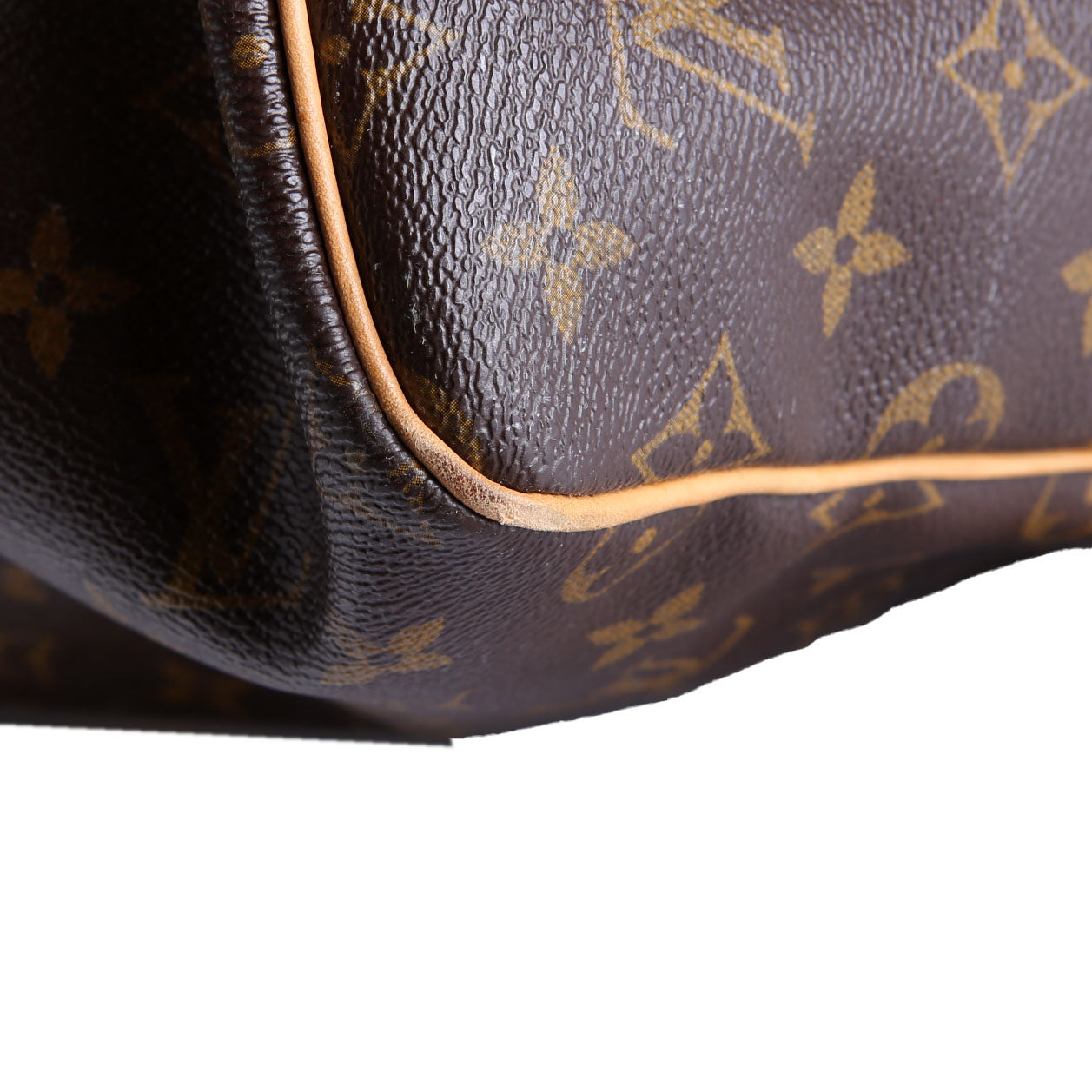 Louis Vuitton Keepall 55 Monogram Bandouliere Brown