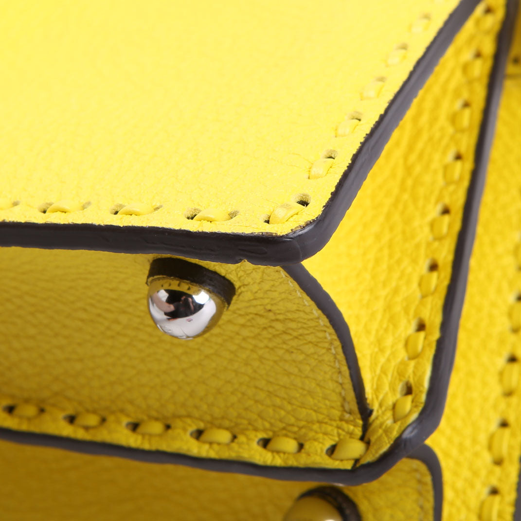 Fendi 8BN335 Peekaboo Iseeu Petite Selleria Yellow