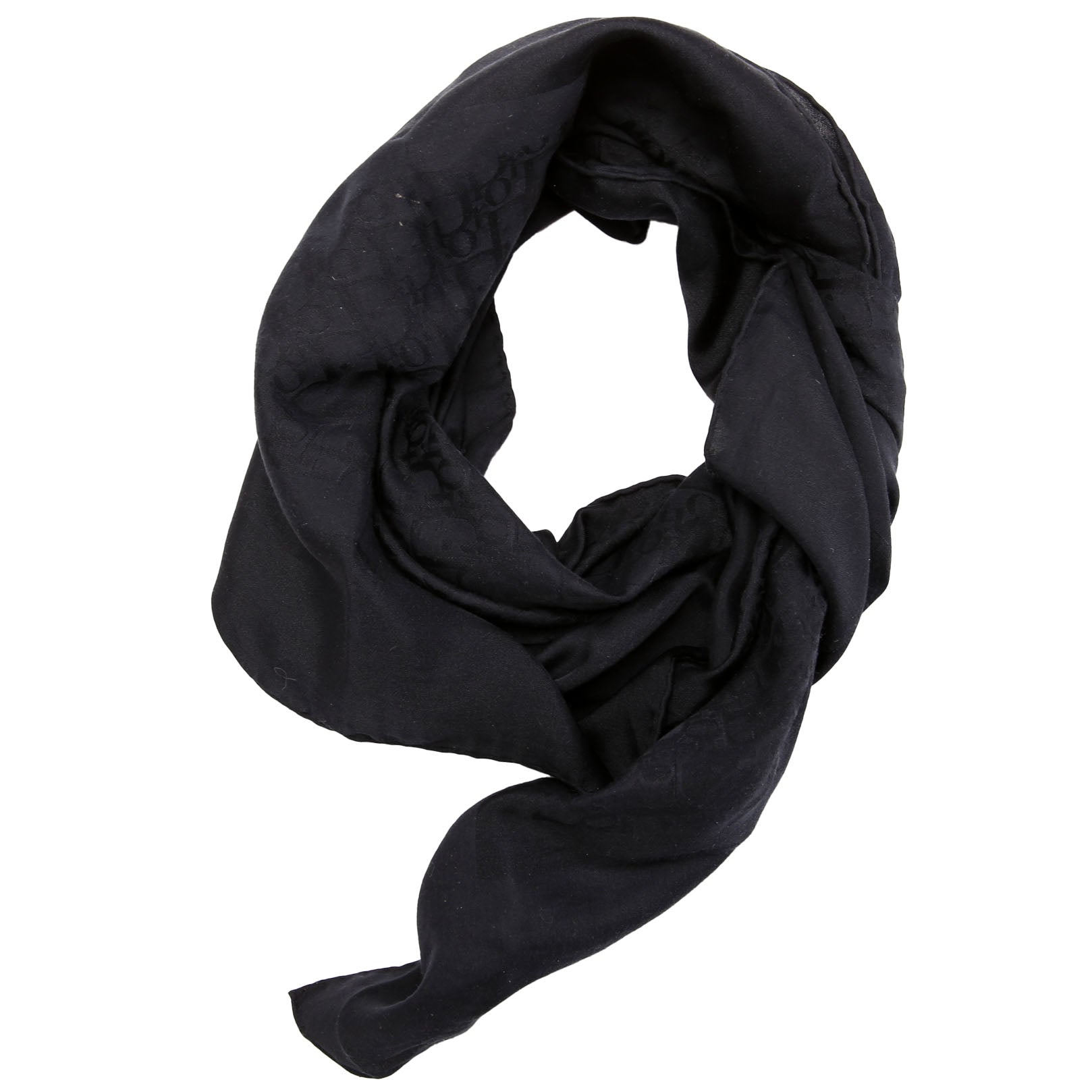 Christian Dior Oblique Square Silk Cotton 65CM