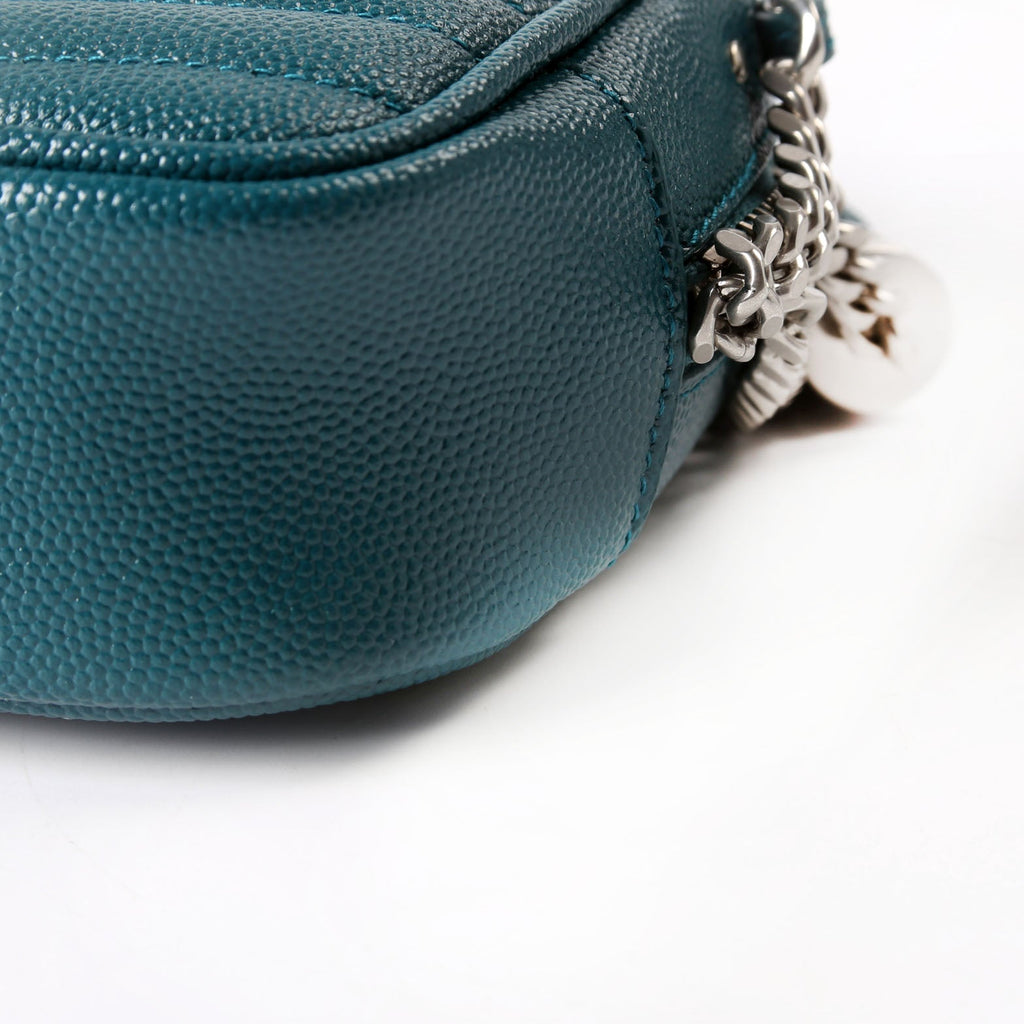 Saint Laurent Lou Camera Mini 612579 Teal