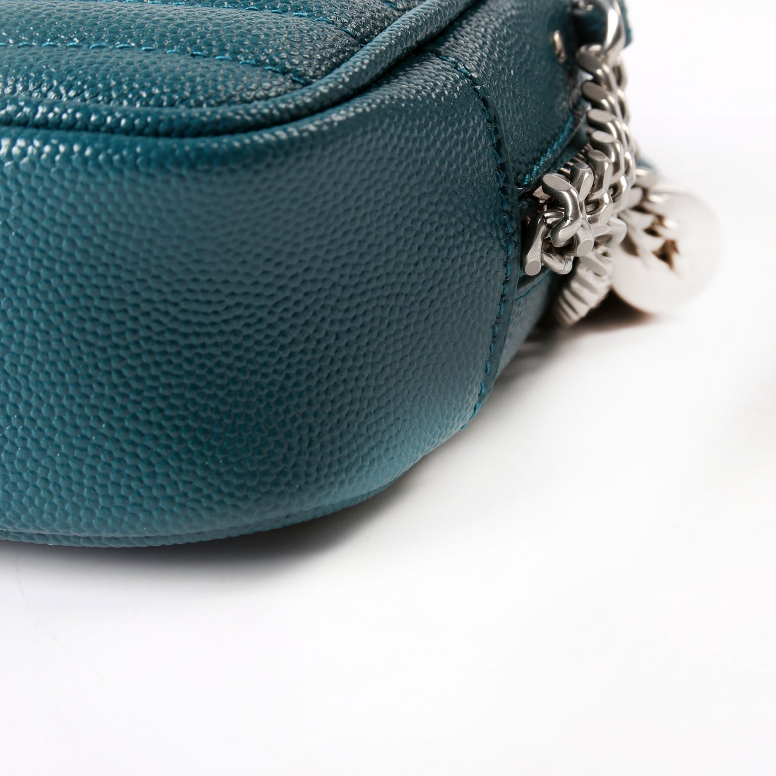 Saint Laurent Lou Camera Mini 612579 Teal