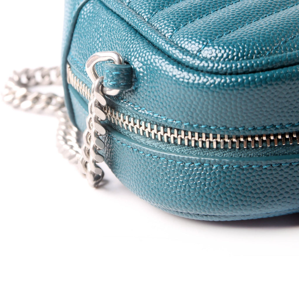 Saint Laurent Lou Camera Mini 612579 Teal