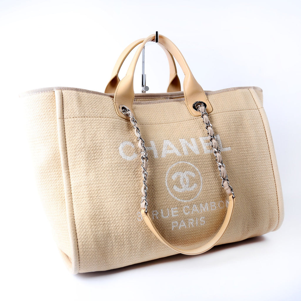 Chanel Deauville Medium Mixed Fibers RFID