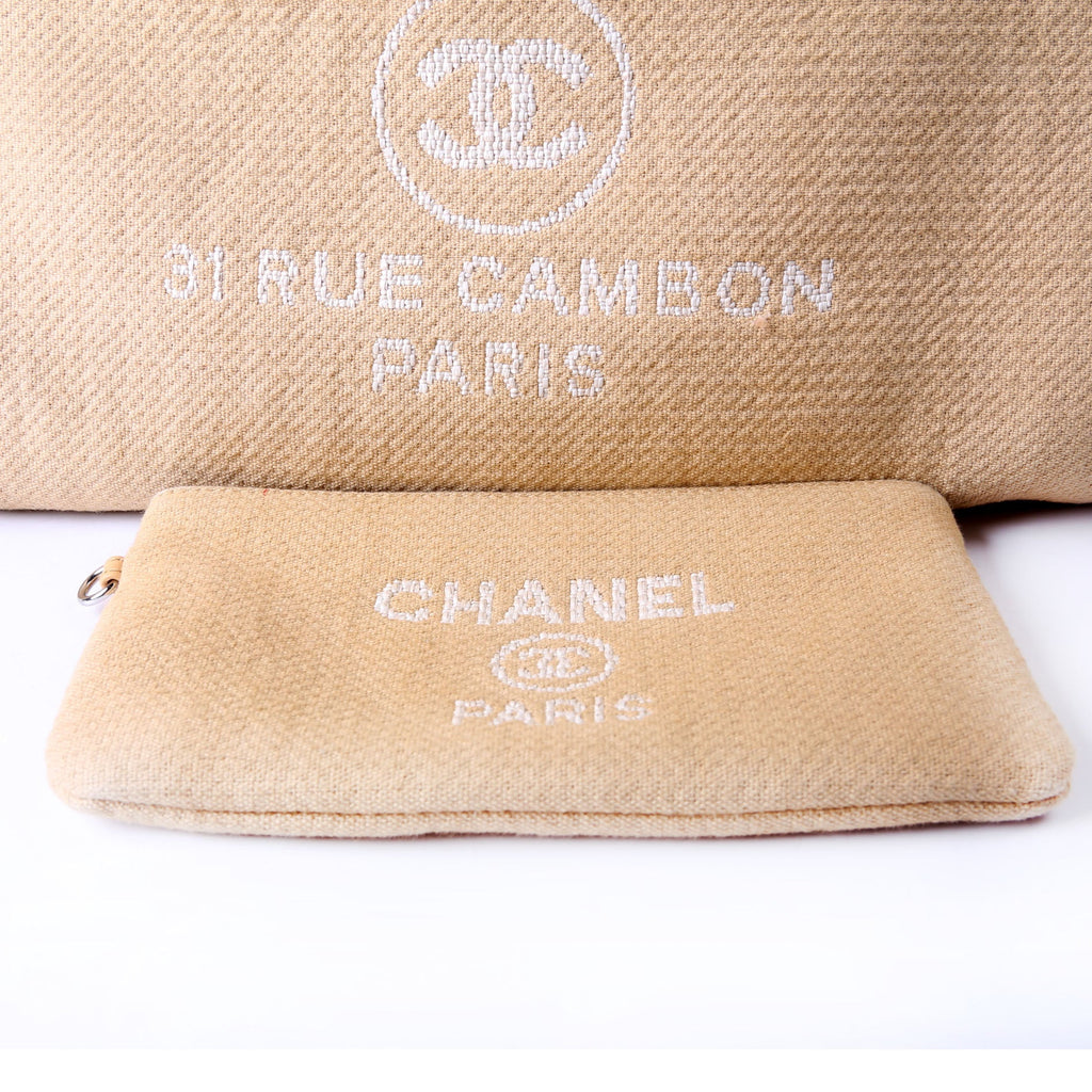 Chanel Deauville Medium Mixed Fibers RFID