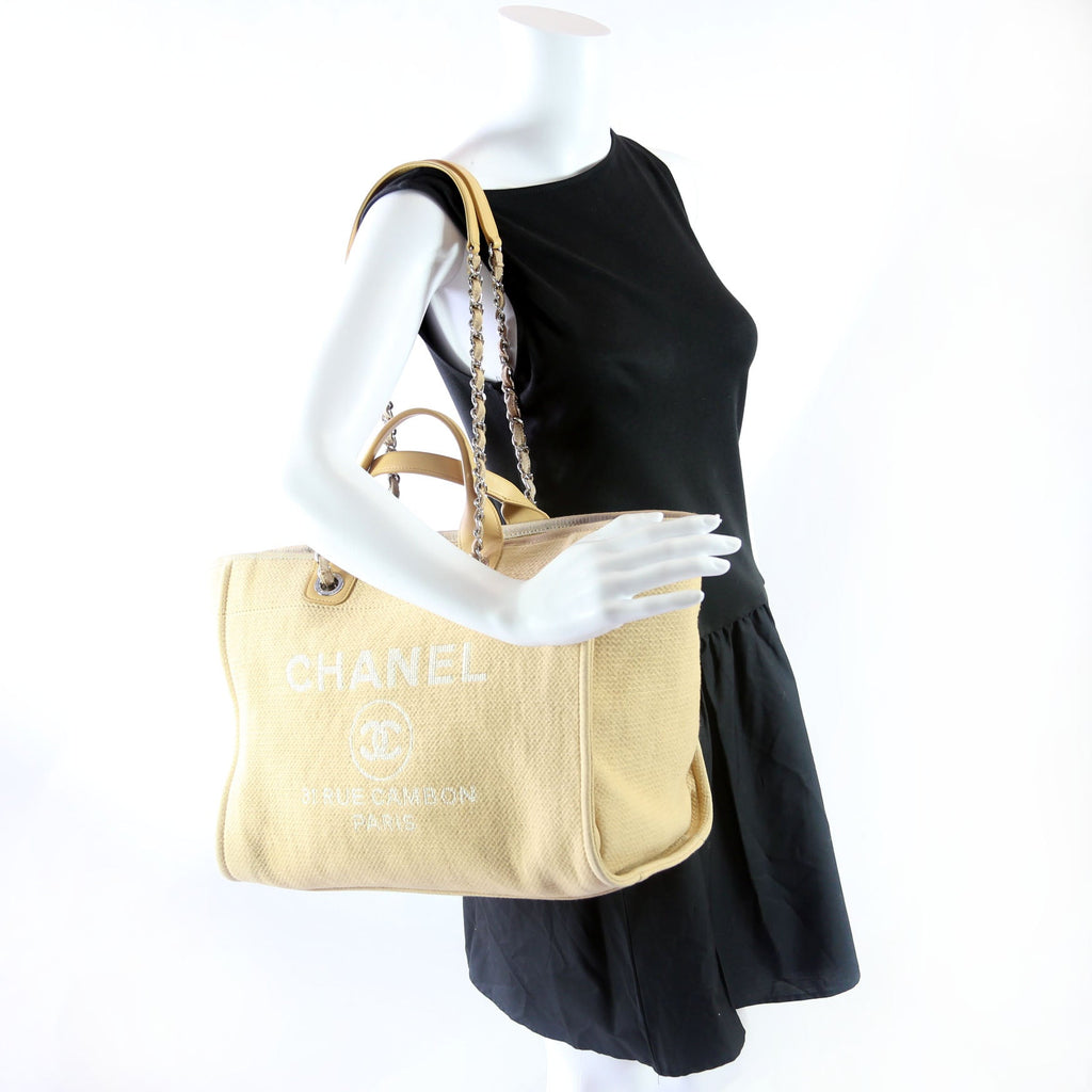 Chanel Deauville Medium Mixed Fibers RFID