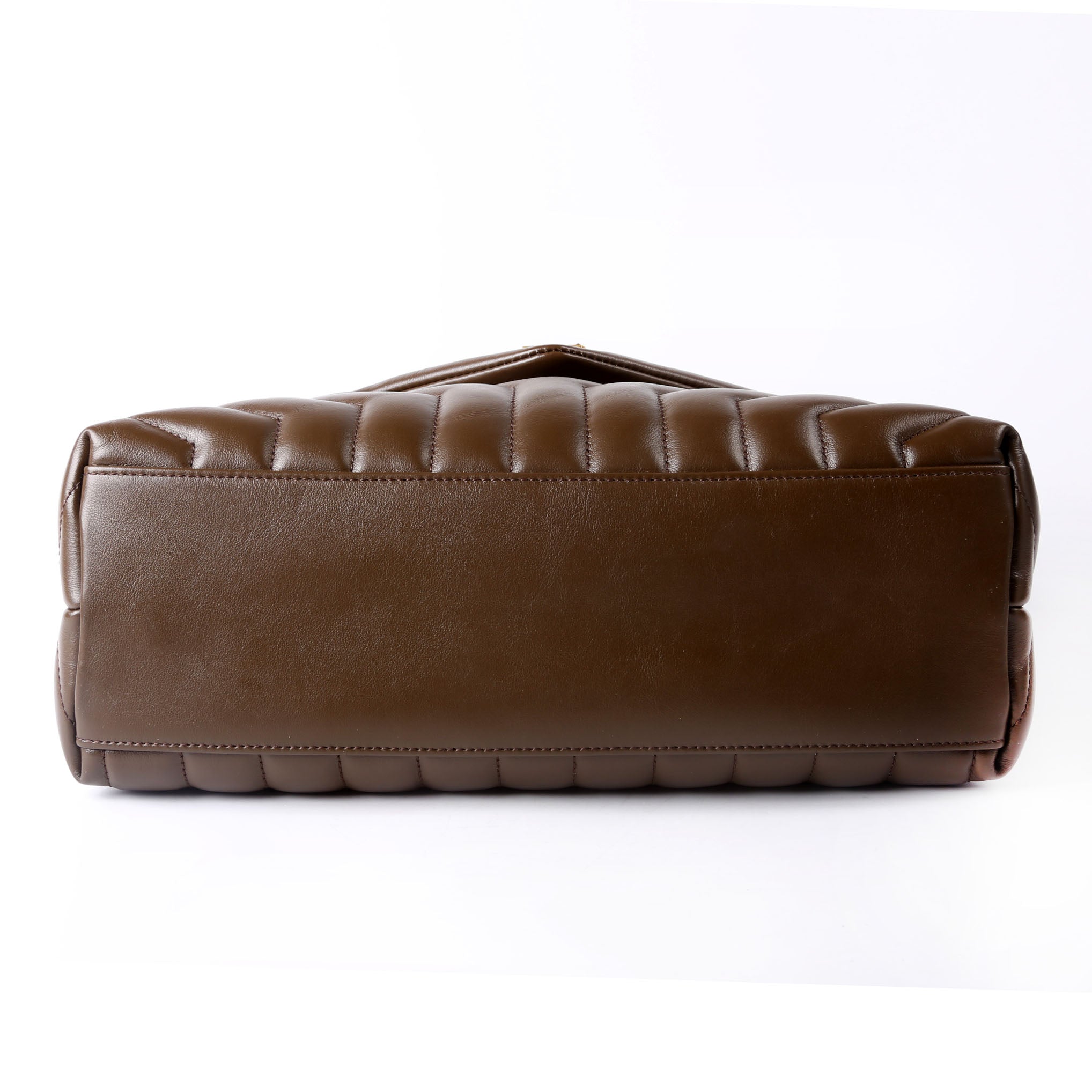 Saint Laurent Loulou Medium Quilted 574946 Brown