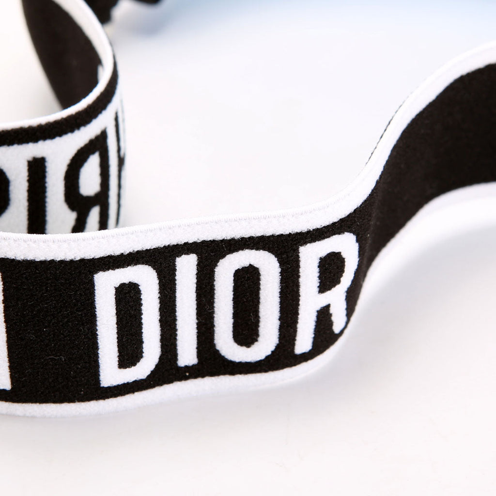 Christian Dior Diorclub1 Sun Visor Hat Blue/Black