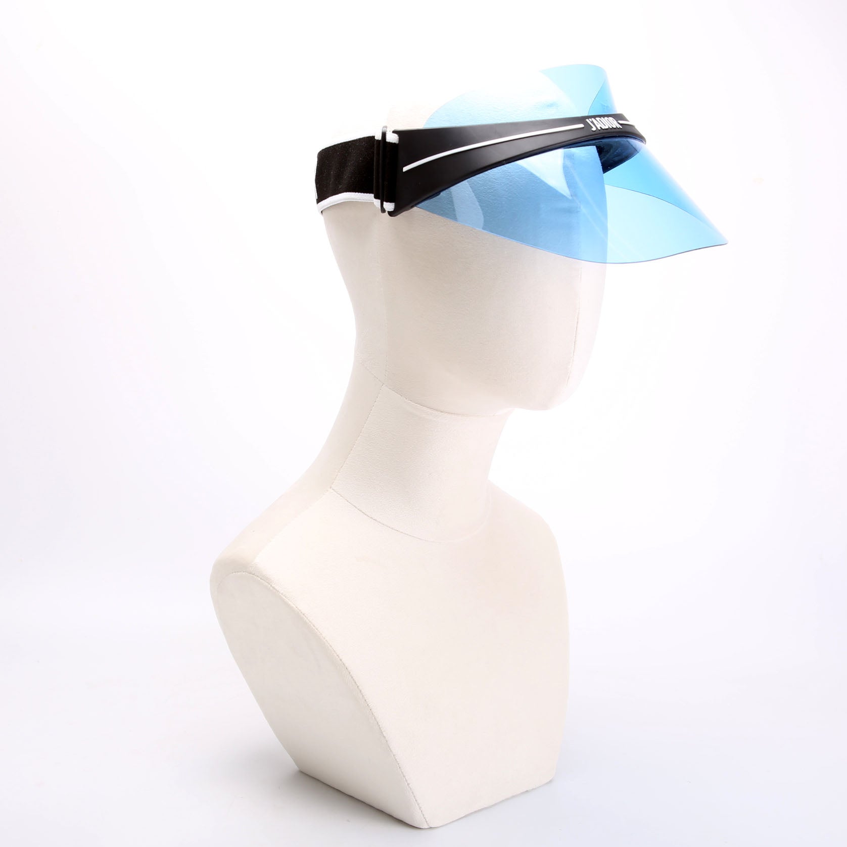 Christian Dior Diorclub1 Sun Visor Hat Blue/Black