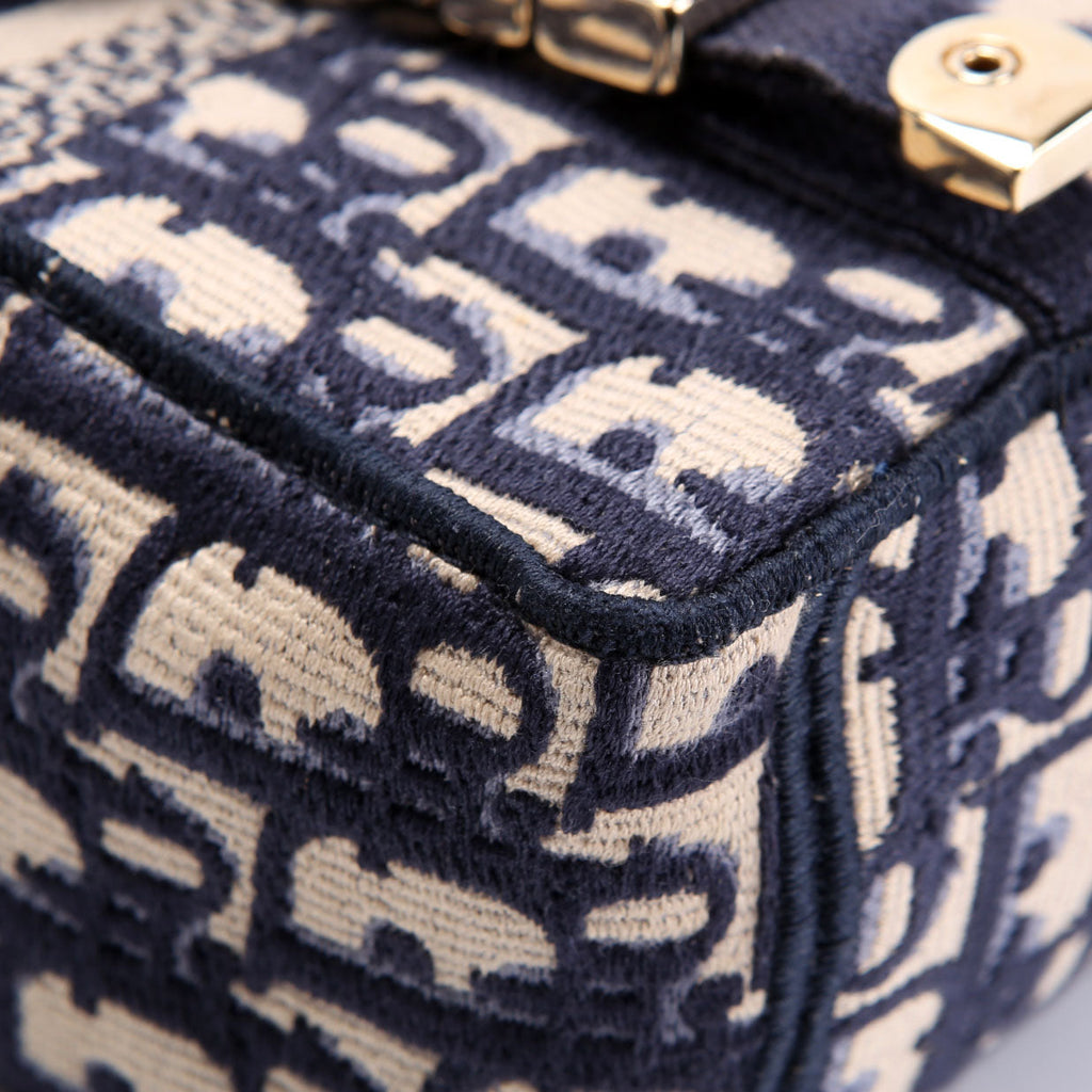Christian Dior Diorcamp Messenger Small Oblique Navy/Beige
