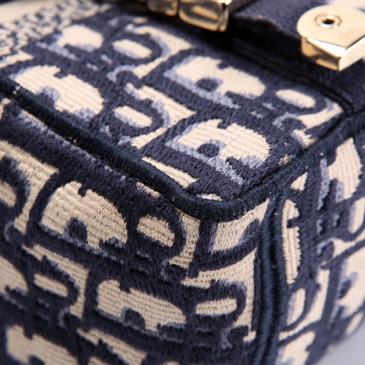 Christian Dior Diorcamp Messenger Small Oblique Navy/Beige
