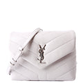 Saint Laurent 467072 LouLou Satchel Toy Crossbody Grey