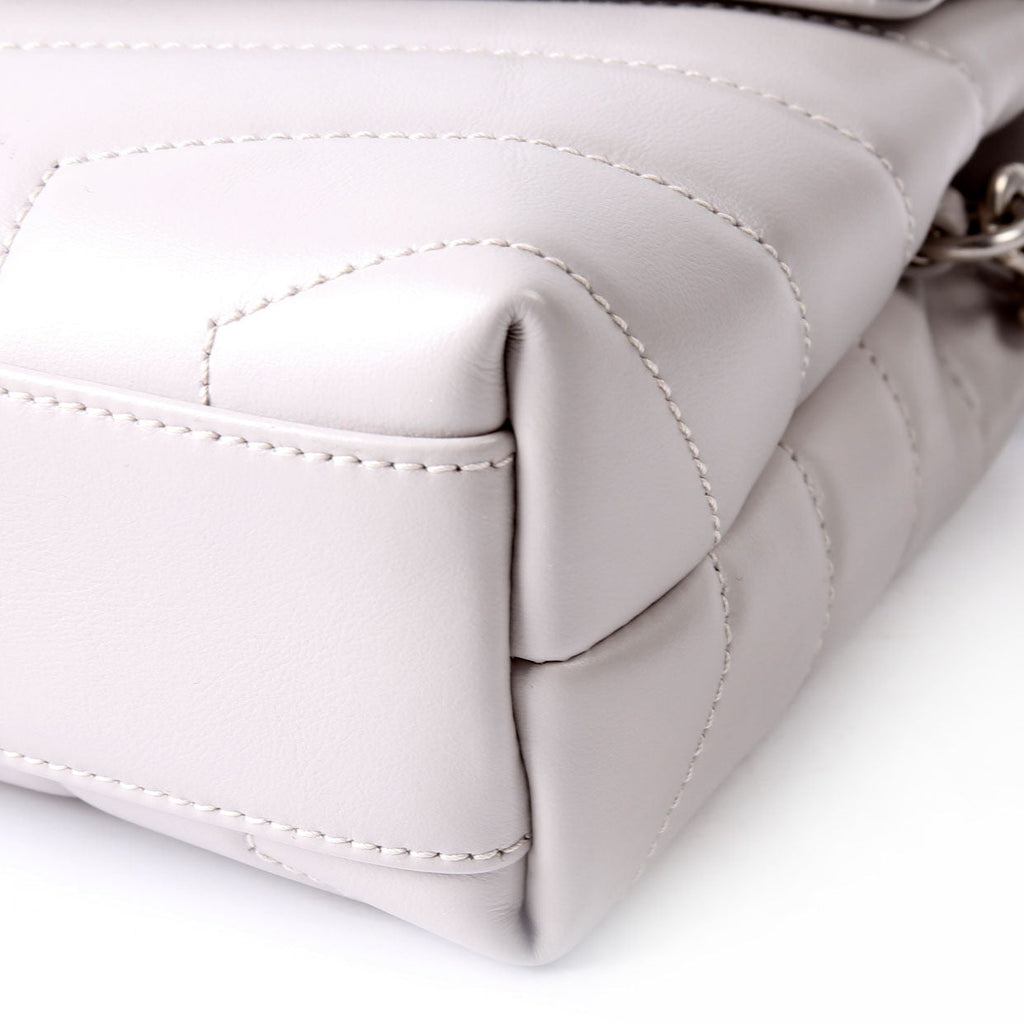 Saint Laurent 467072 LouLou Satchel Toy Crossbody Grey