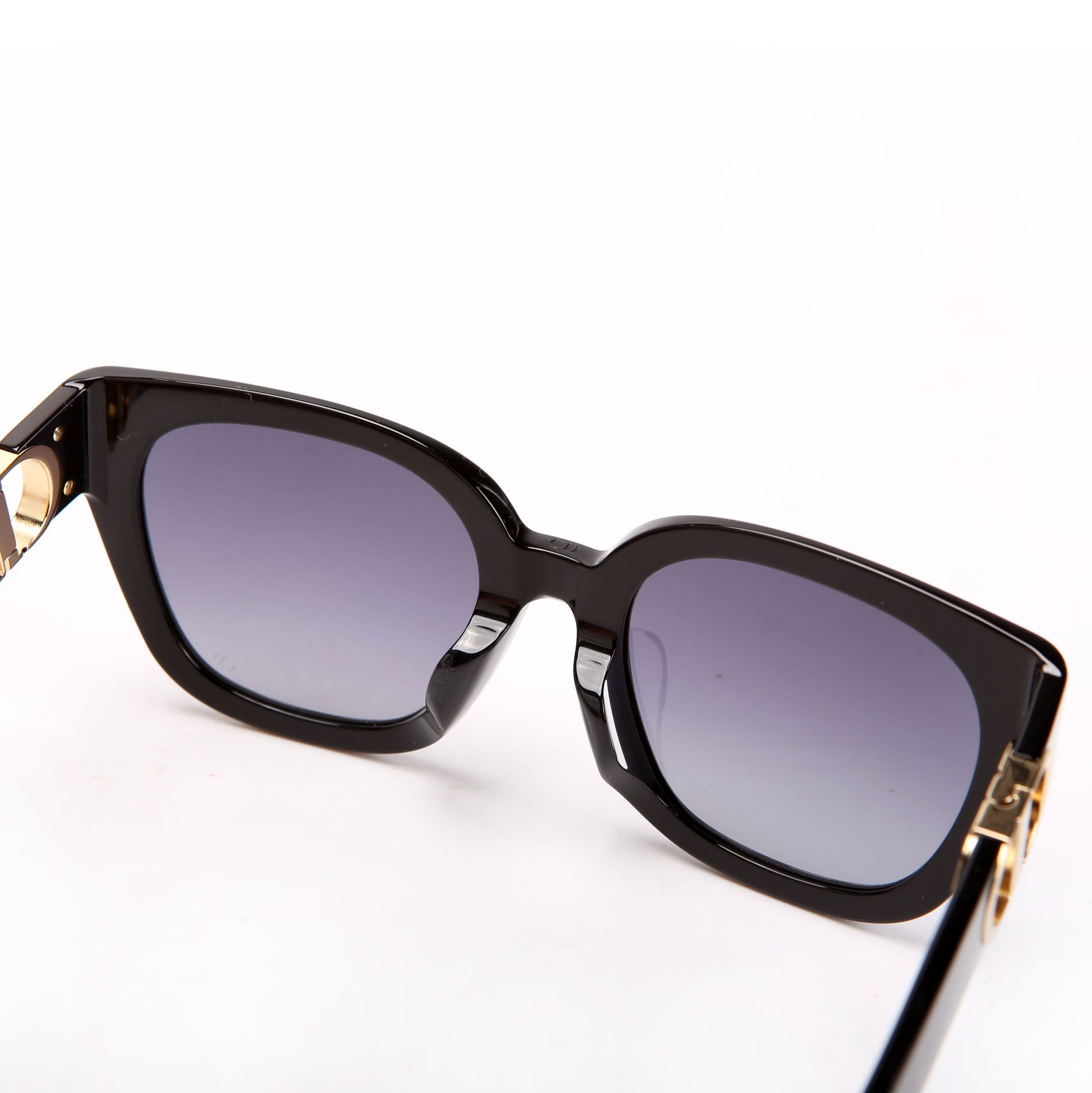 Christian Dior 30Montaigne S10F Square Sunglasses Black