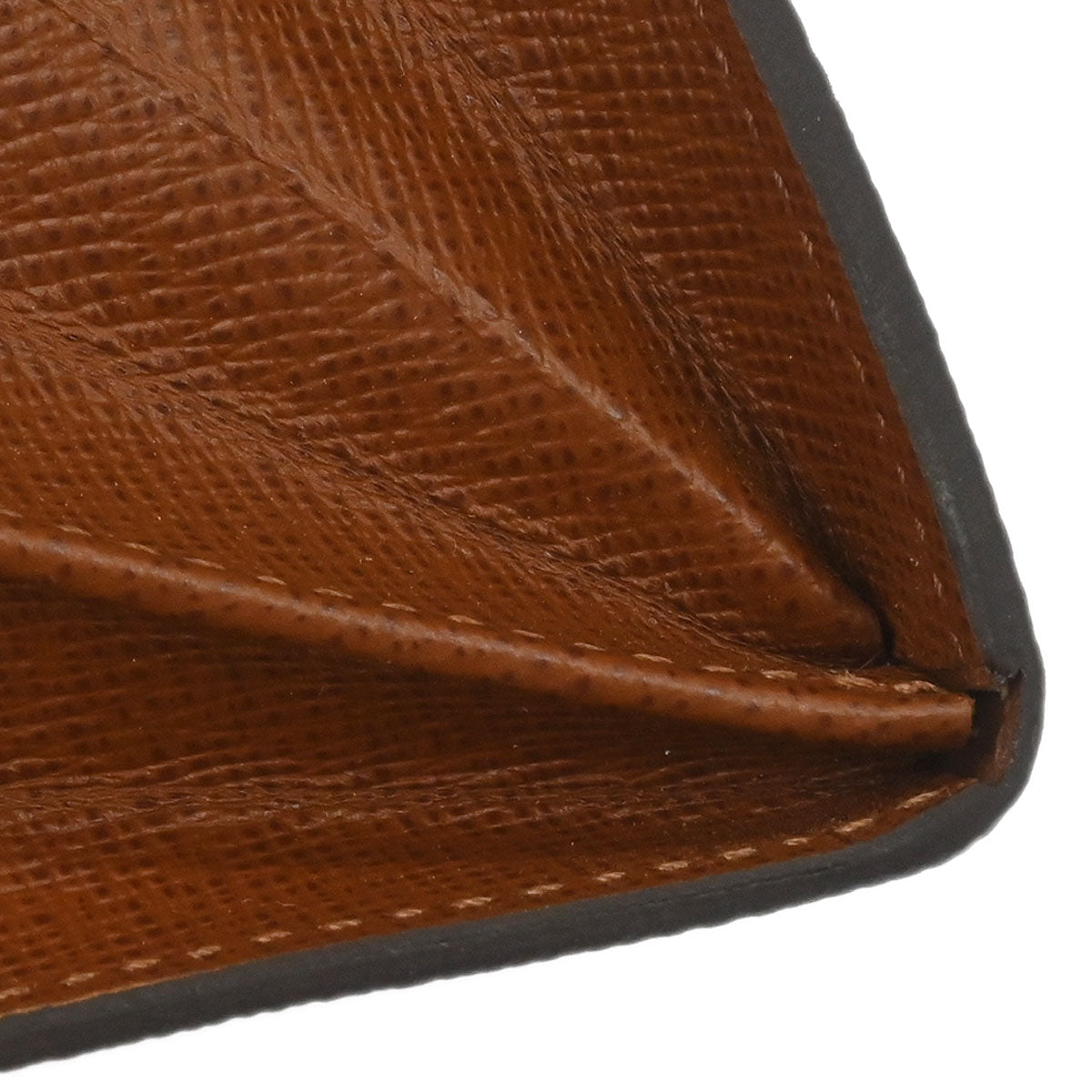 Louis Vuitton Monogram Porte Monnaie Plat Coin Purse Wallet M61930